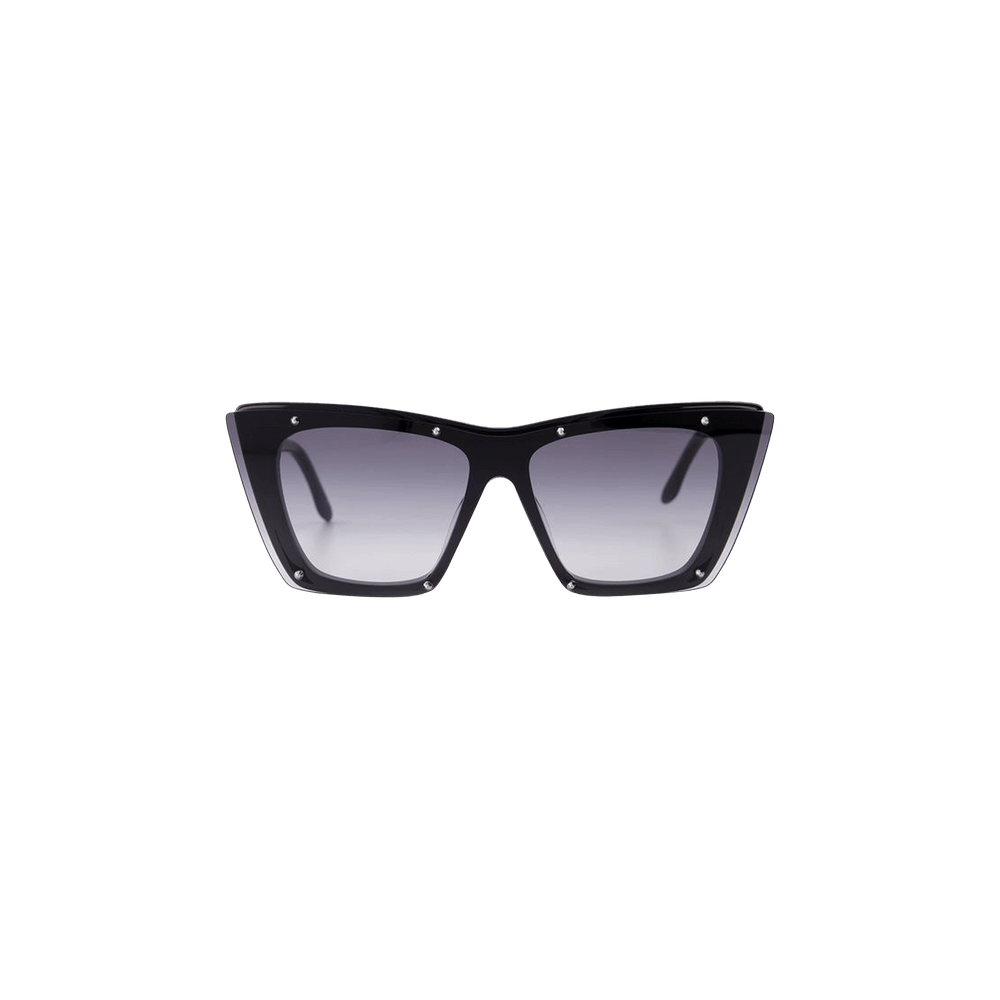 Alexander McQueen Cat Eye Frame Sunglasses Black