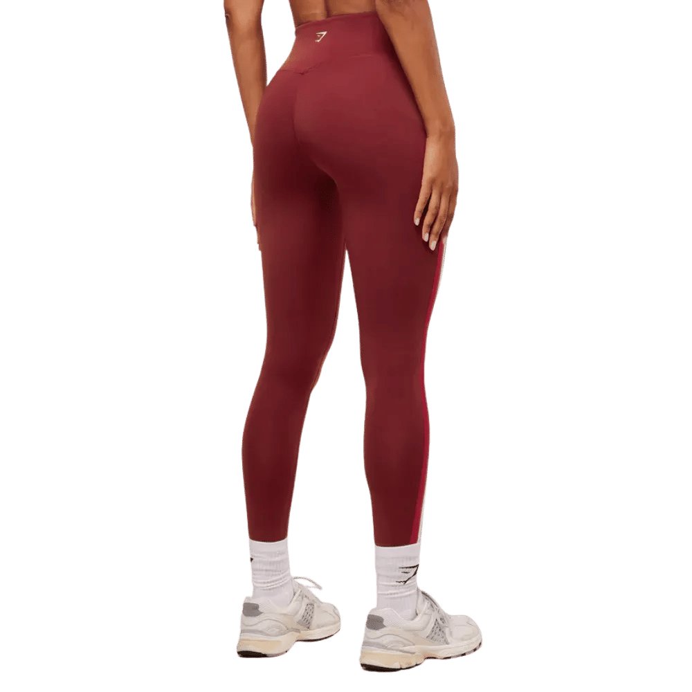 Gymshark Piping Legging Sets Red
