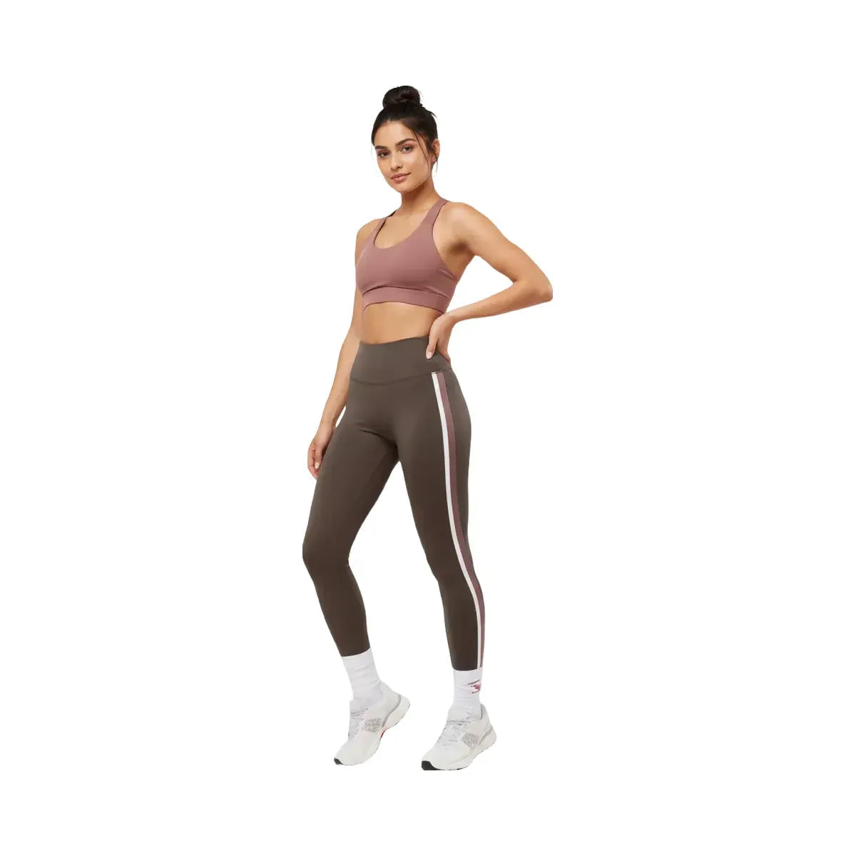 Gymshark Piping Legging Walnut Brown