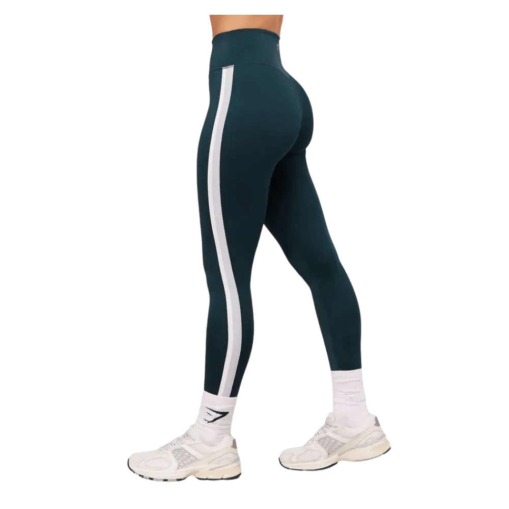 Gymshark Piping Legging Deep Petrol Blue
