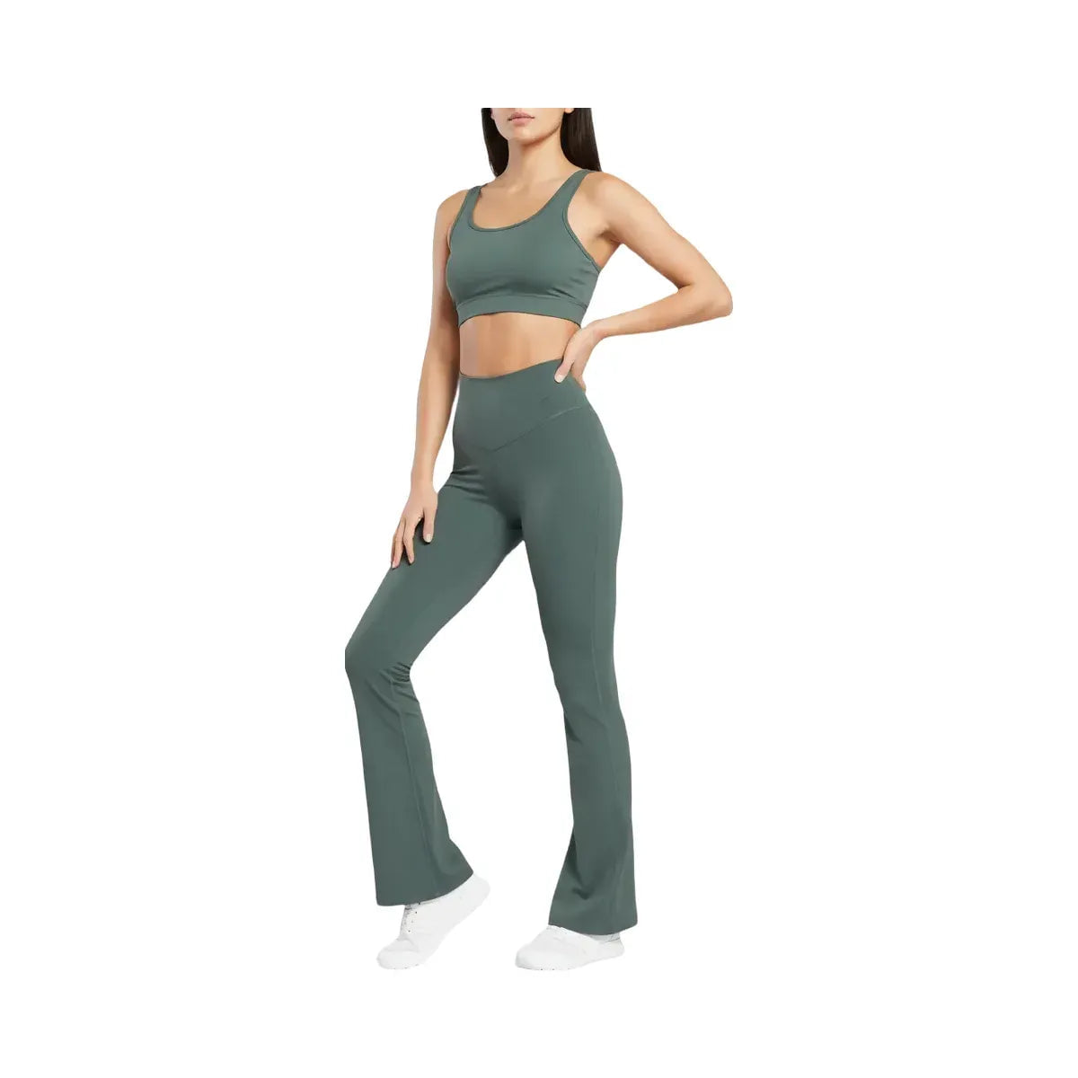 Gymshark Elevated Flared Leggings 2.0 Body Fit Stale Fit