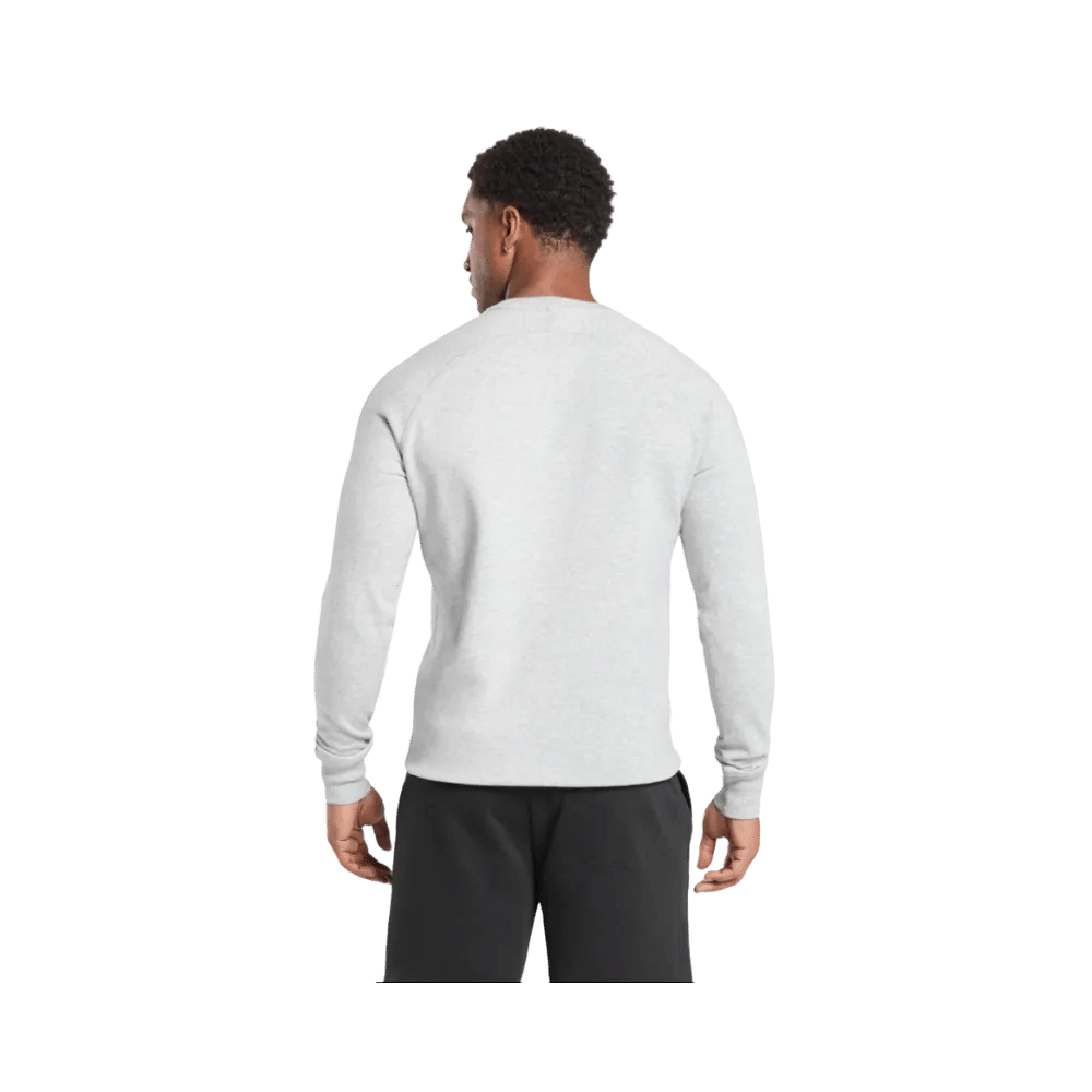 Gymshark Crest Sweatshirt Slim Fit Light Grey Marl