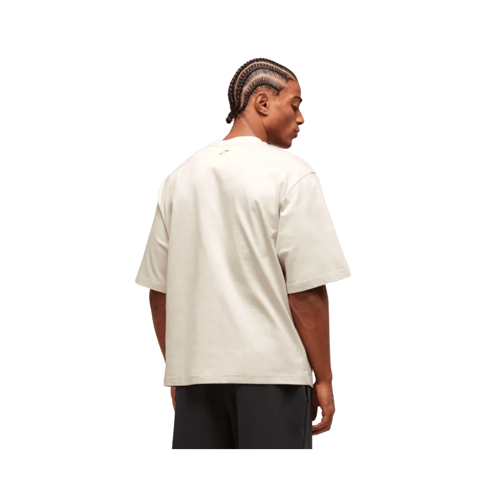 Gymshark Lifting Essentials T-Shirt Oversized Fit Pebble Grey