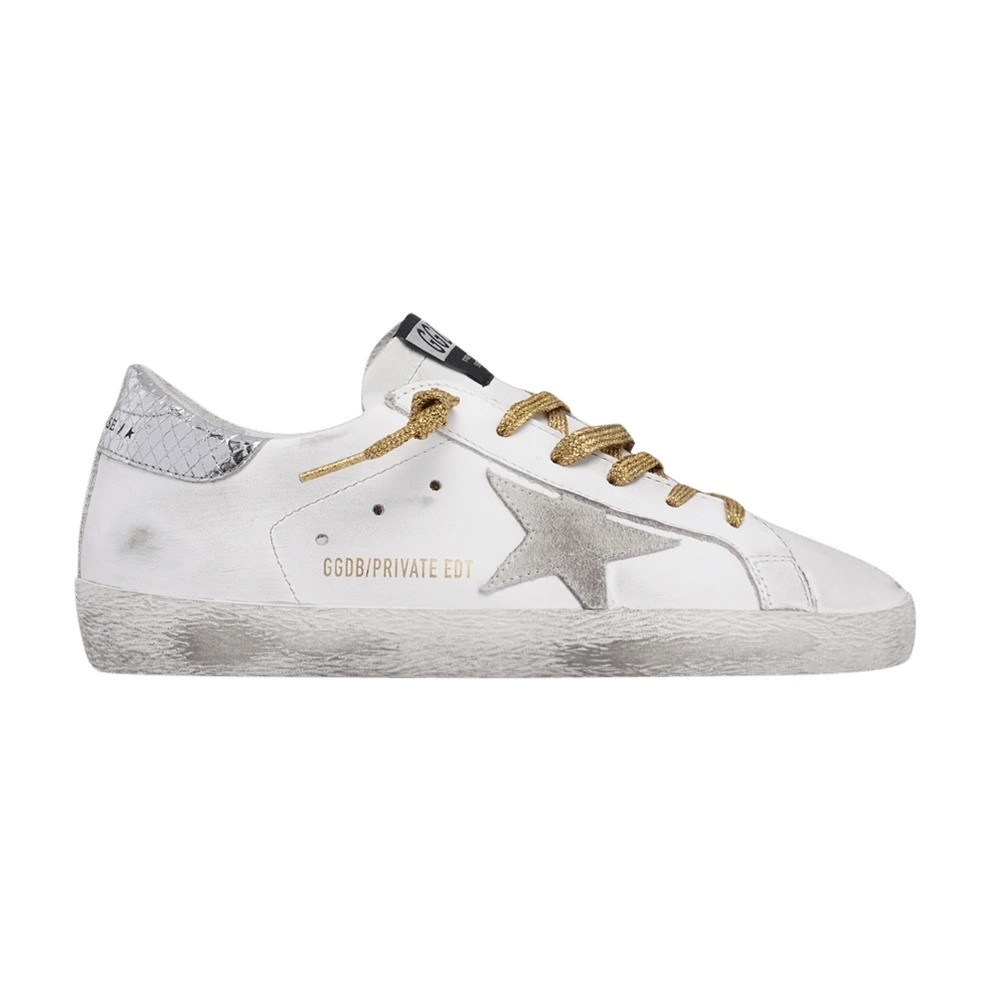 Golden Goose Superstar Silver Gold Mismatch Womens