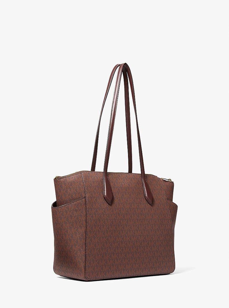 Marilyn Medium Signature Logo Tote Bag