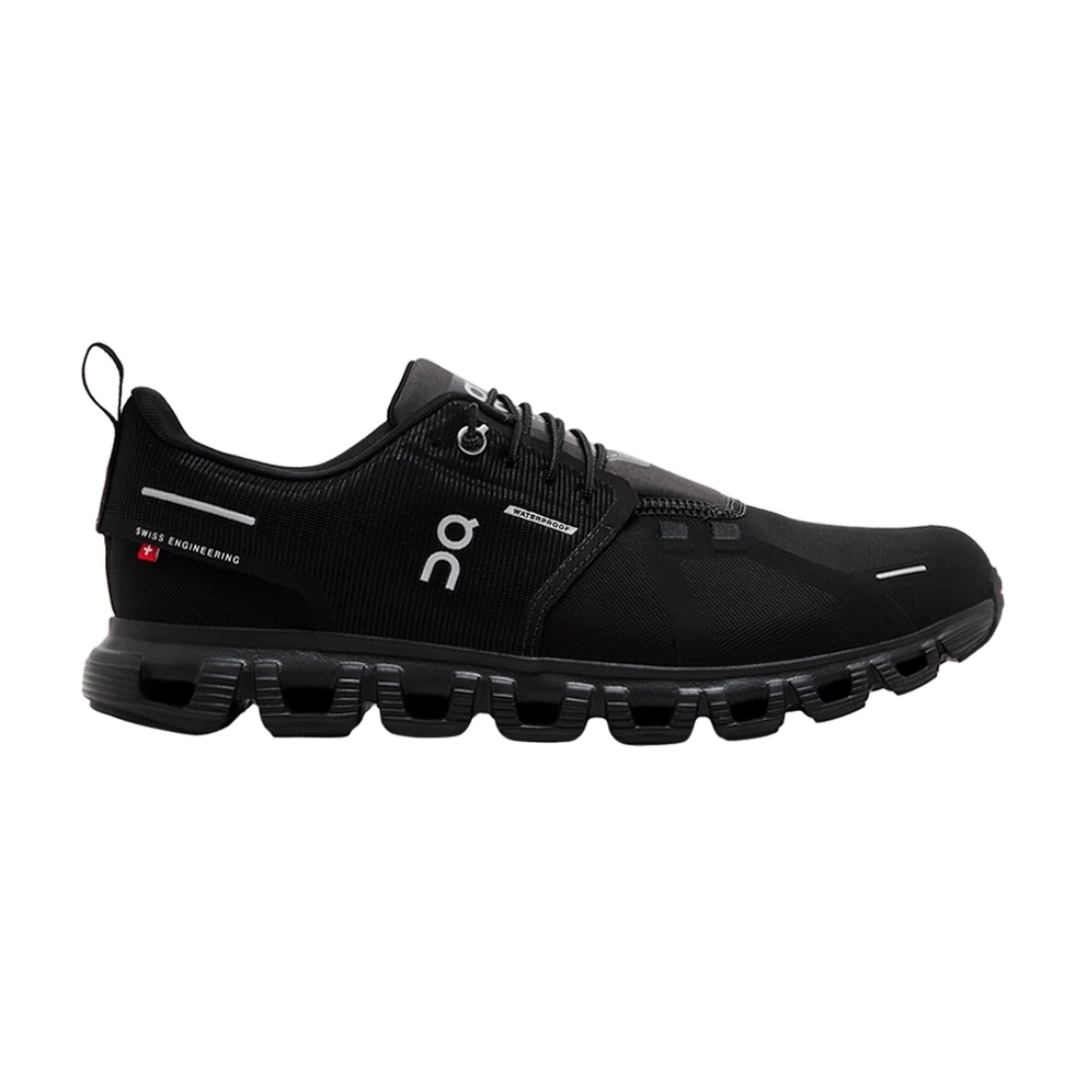 On Running Cloud 6 Waterproof All Black