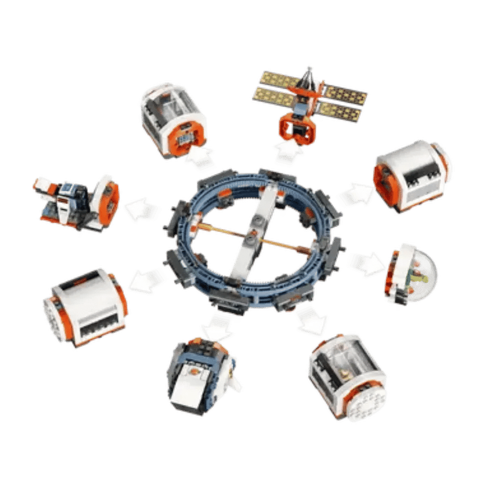 Lego Modular Space Station