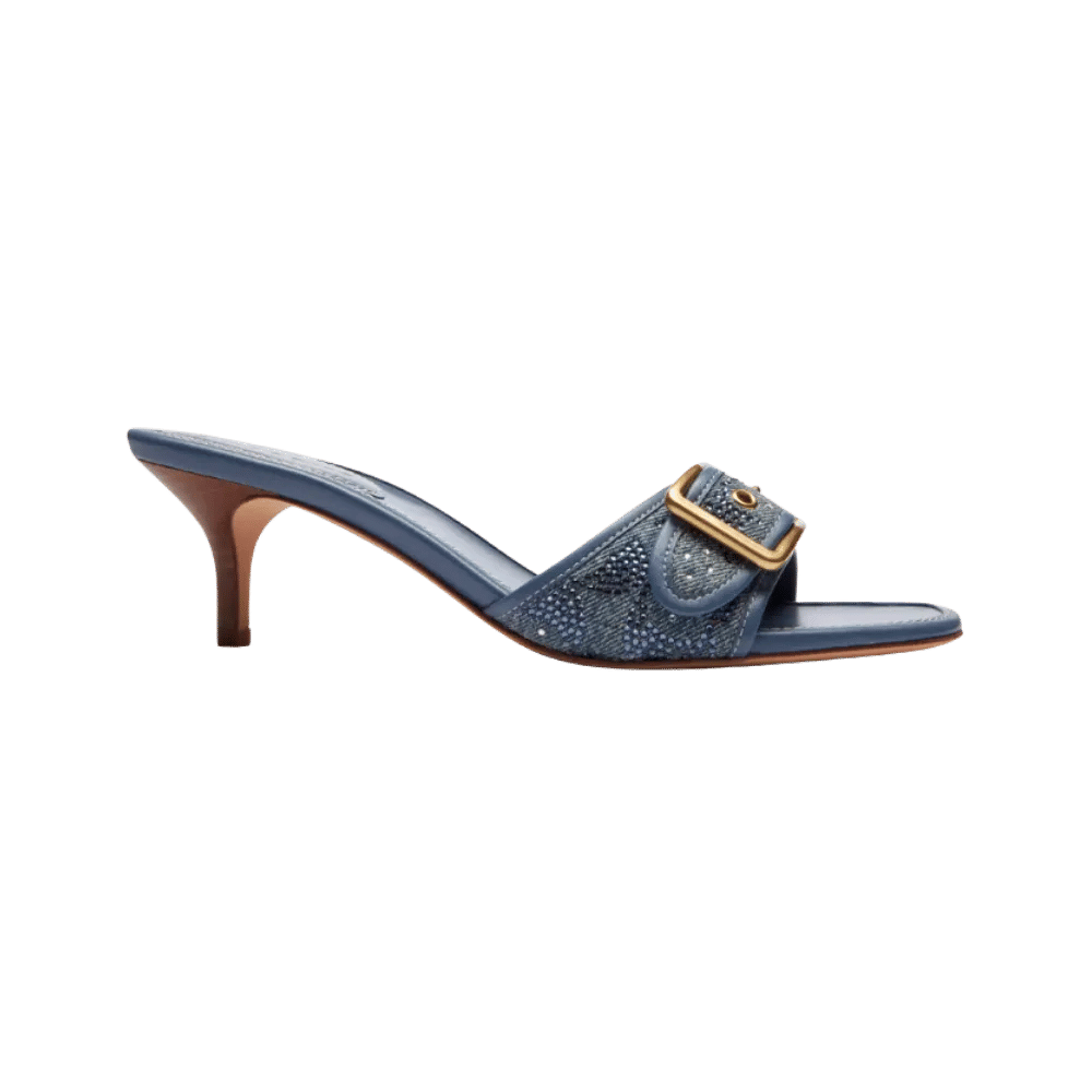 Coach Margot In Crystal Signature Denim