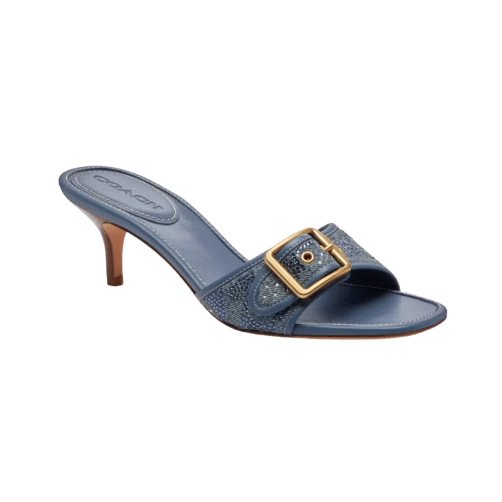 Coach Margot In Crystal Signature Denim