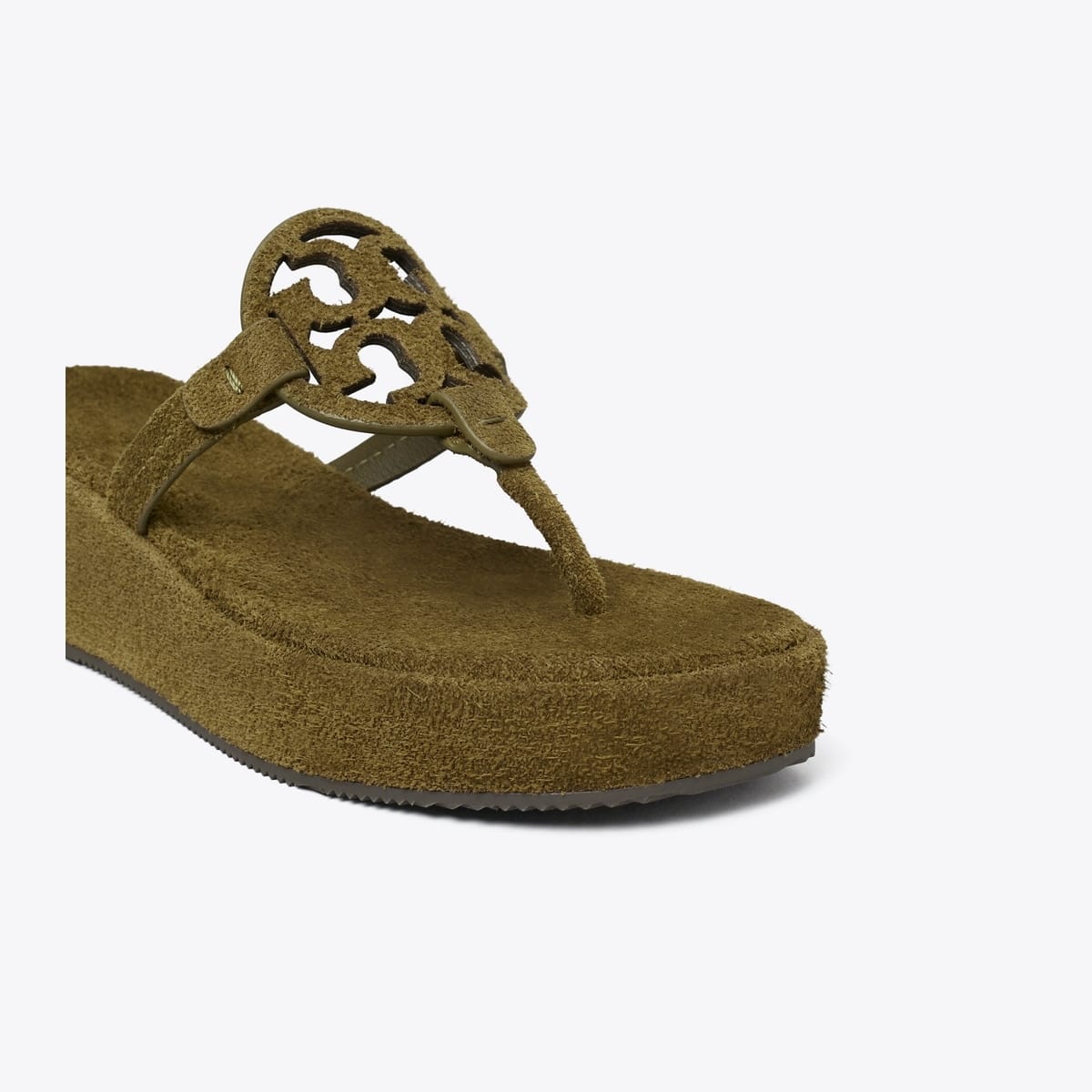 Miller Suede Wedge Sandal