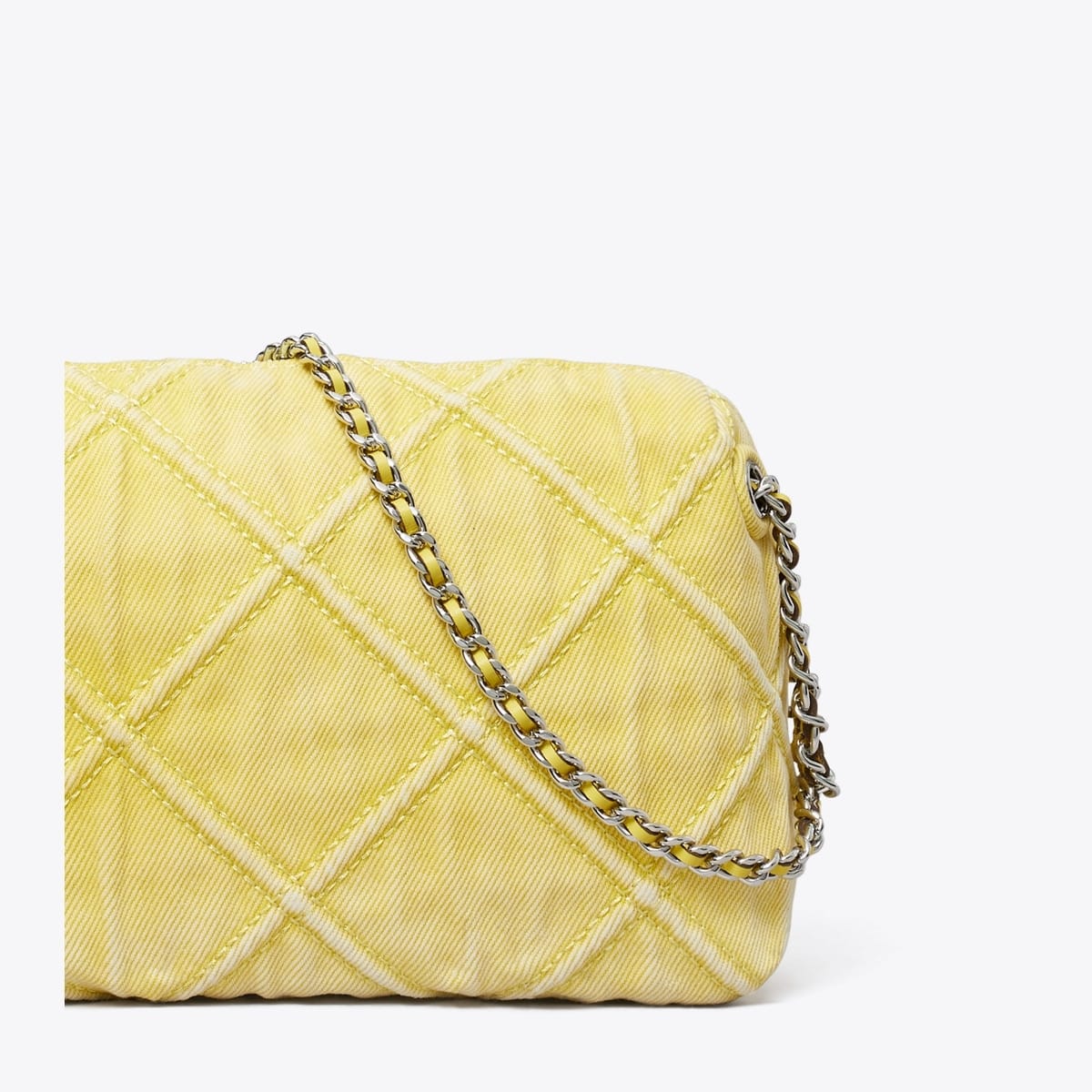 Fleming Denim Soft Crossbody Bag
