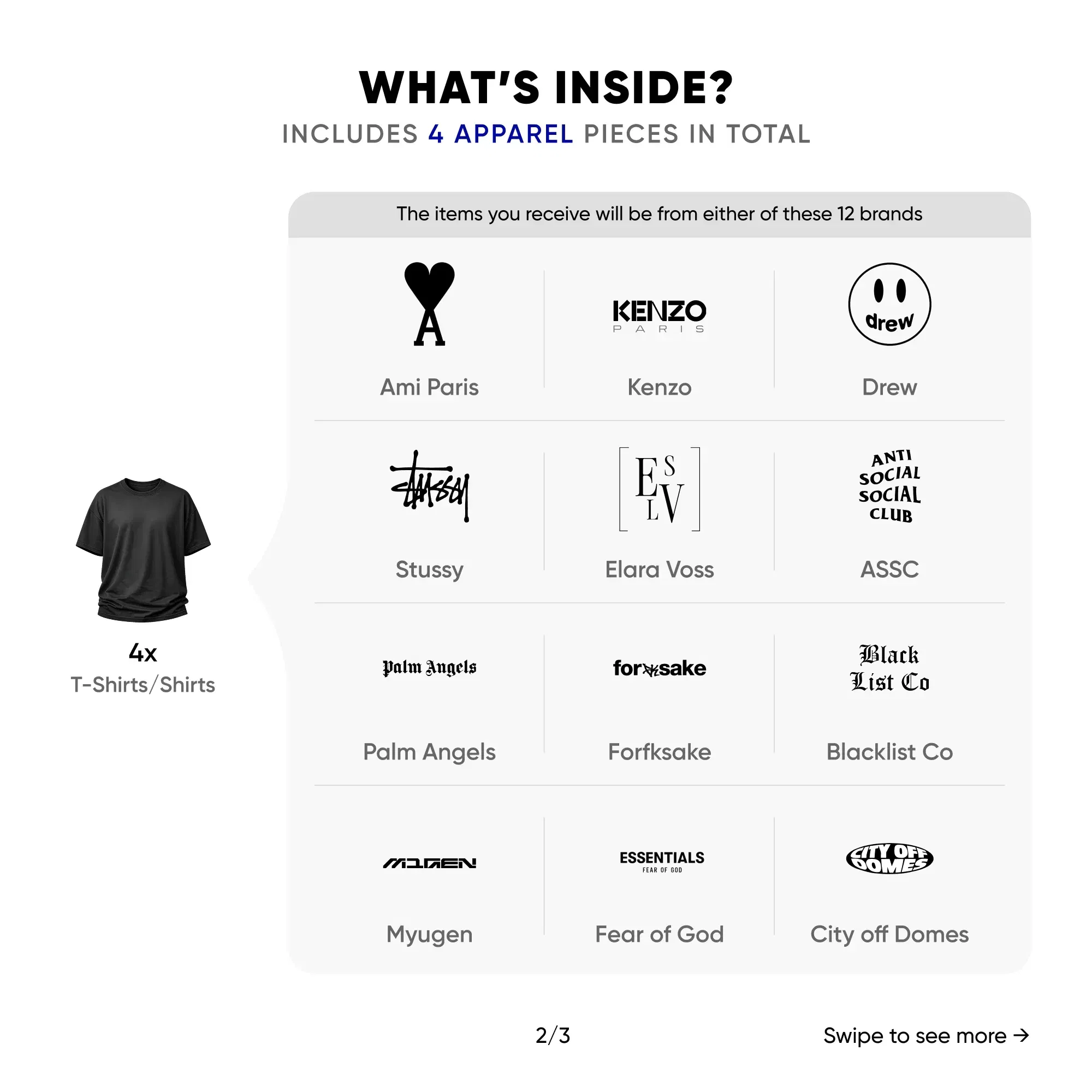 Mystery Box - Admired (Worth ₹20,000) (For Her) [4 Global Hype Tops Inside]