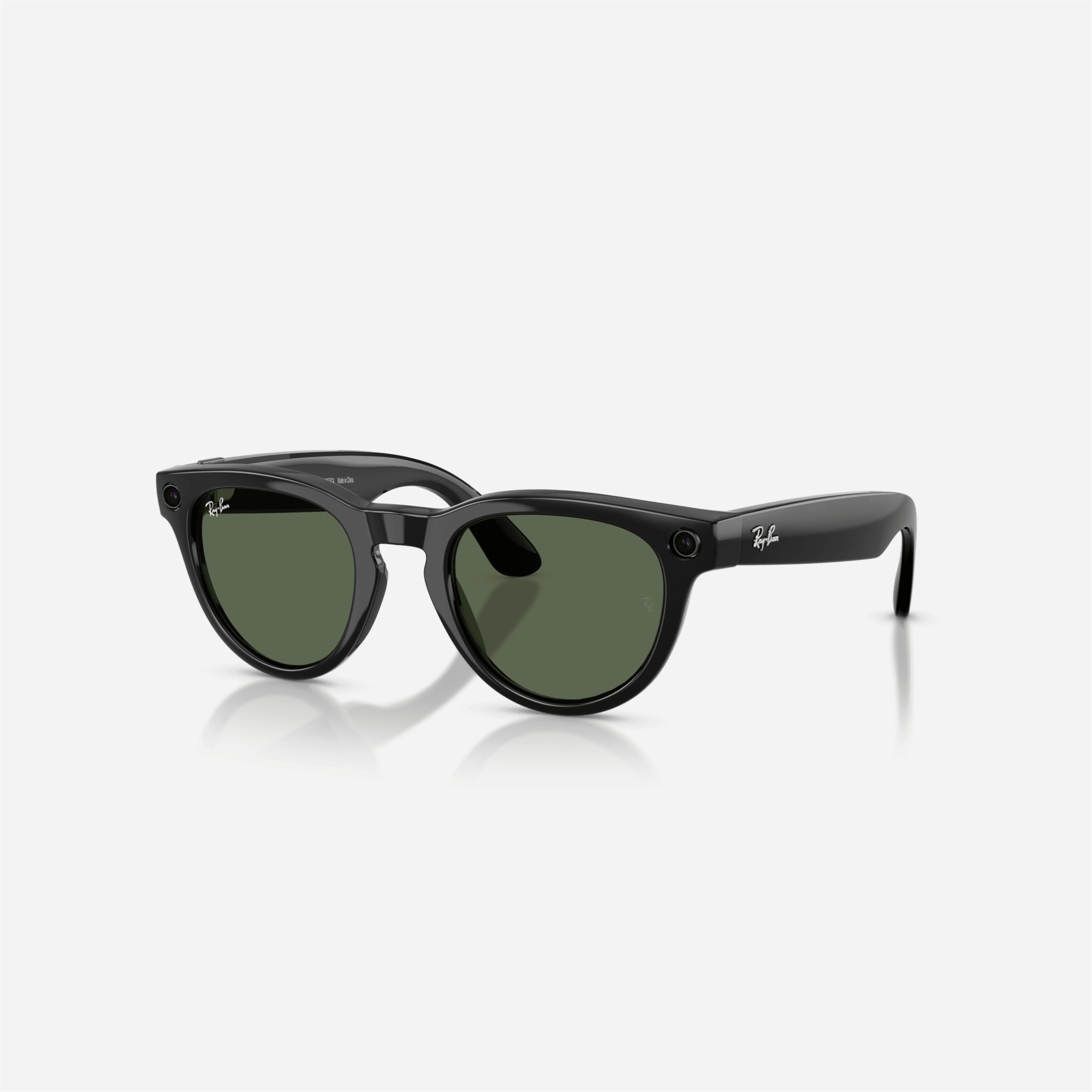 Ray-Ban Meta Headliner Shiny Black Frame G-15 Green Lens - Gen 2