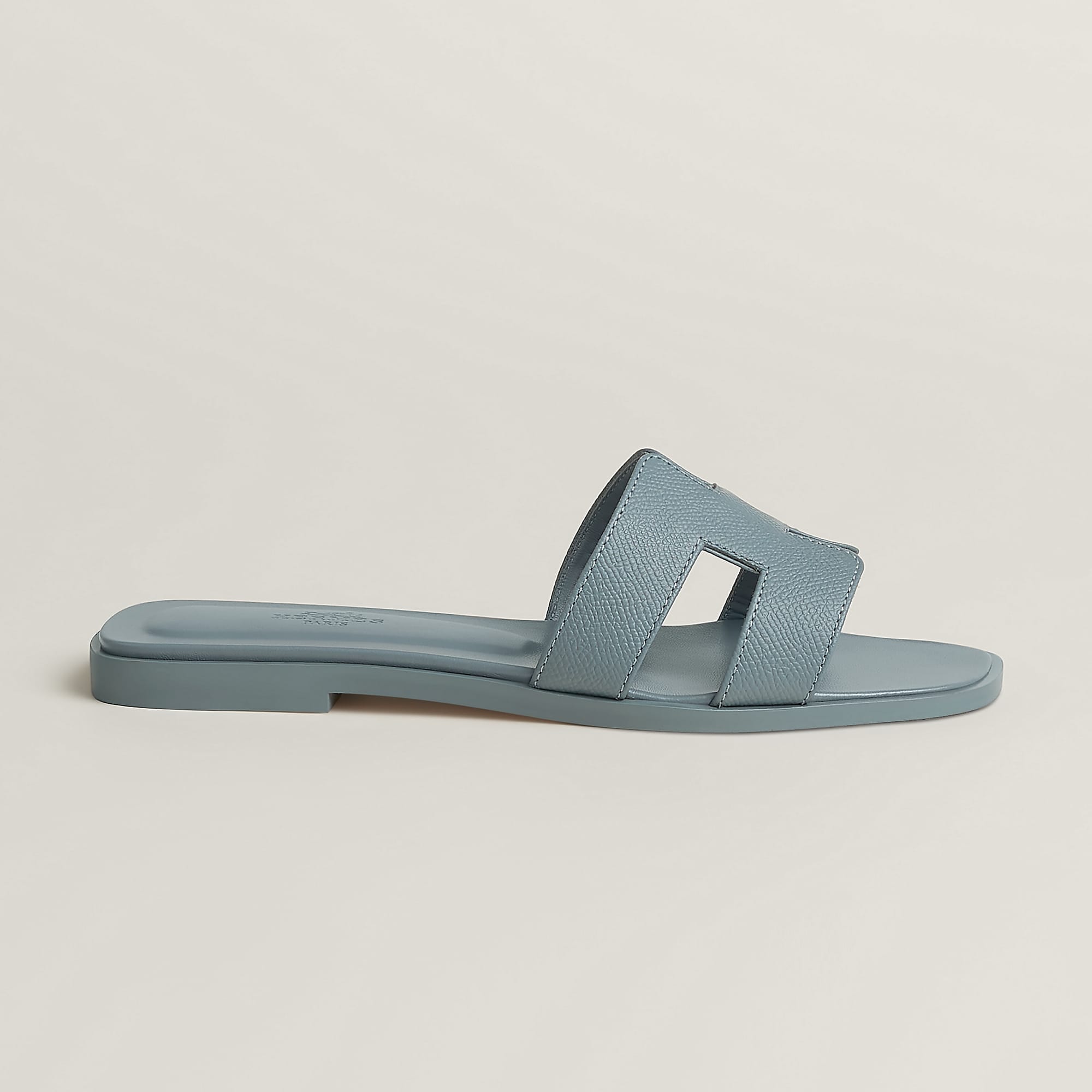 Hermes Oran sandal Bleu
