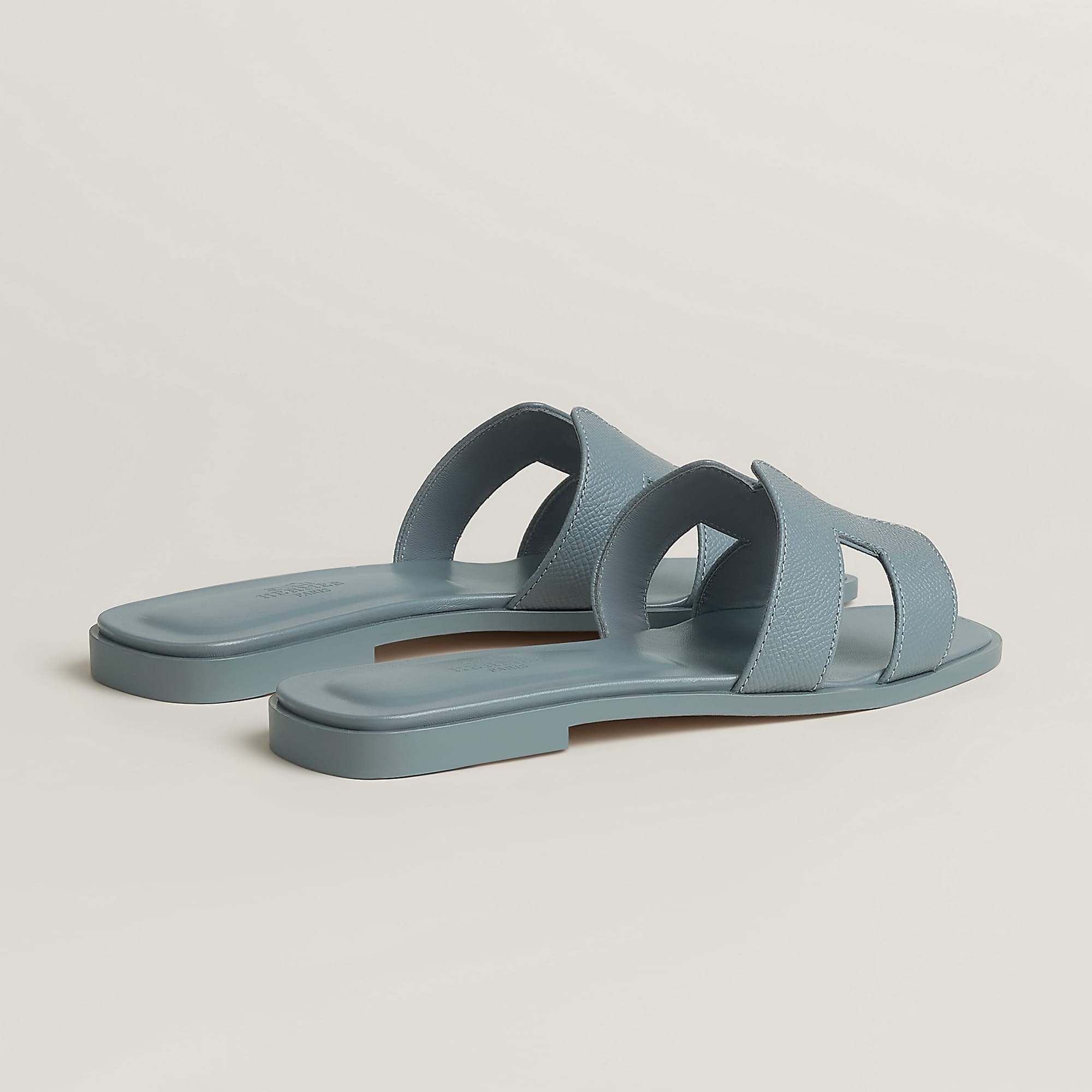 Hermes Oran sandal Bleu