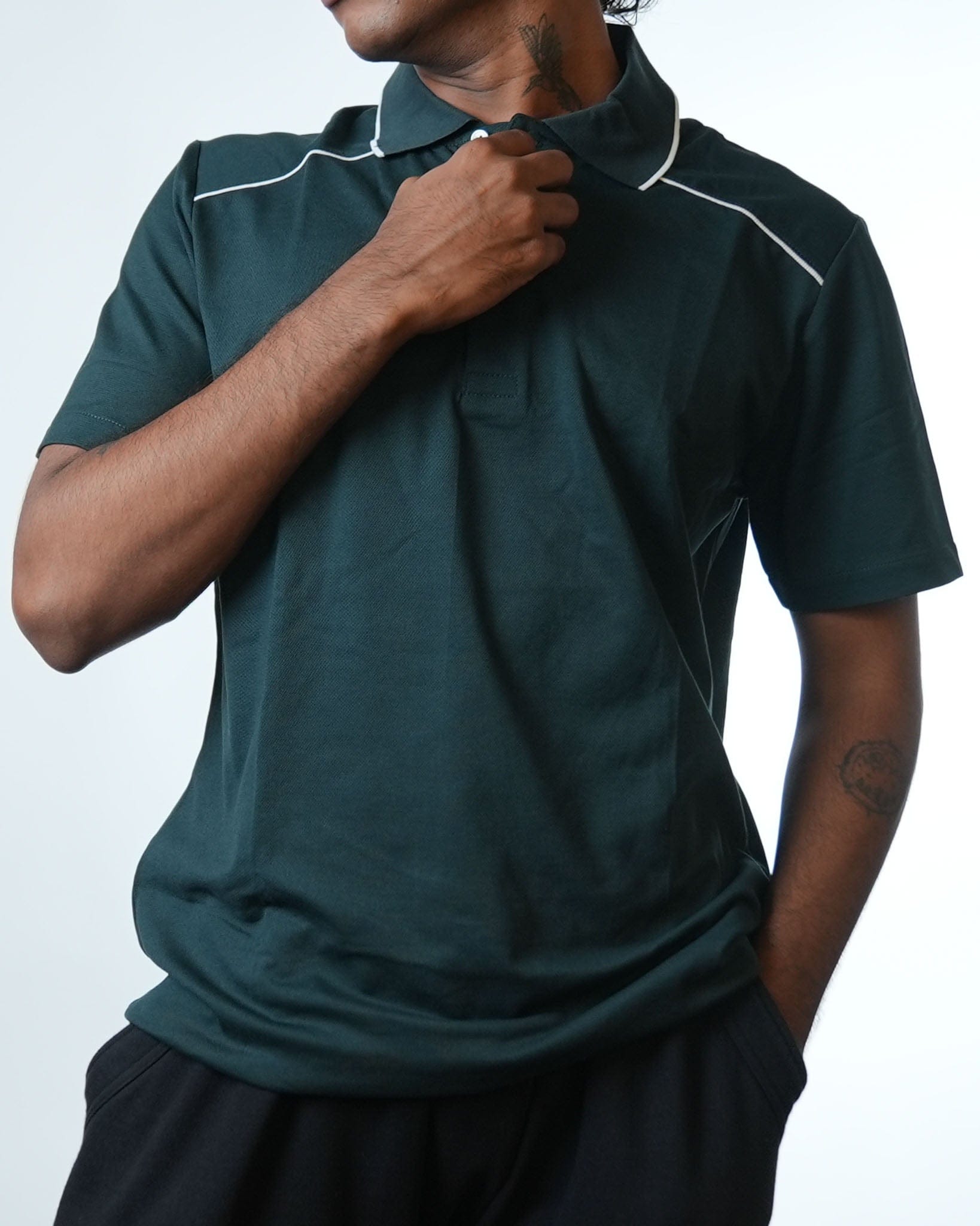 Mango Green Polo Tshirt (M)