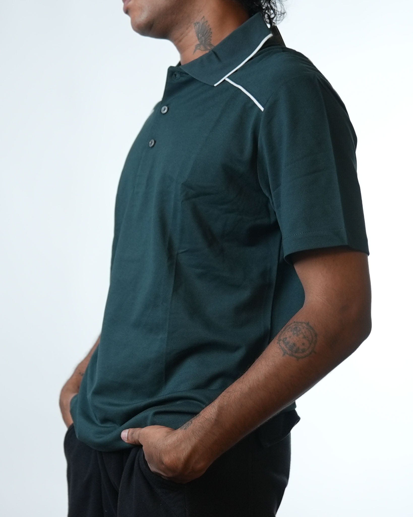 Mango Green Polo Tshirt (M)