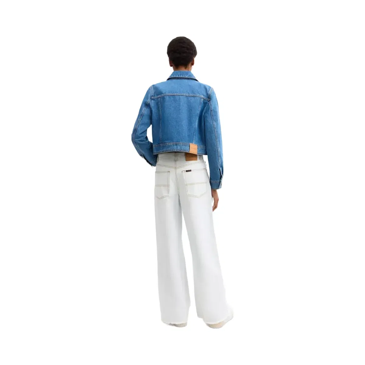 Coach Denim Workwear Pants In Organic Cotton in White