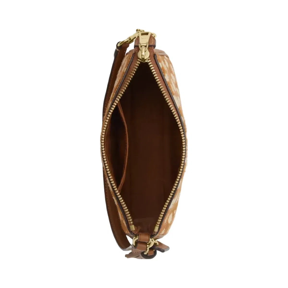 Coach Nolita 19 With Deer Print In Gold Brown Multi
