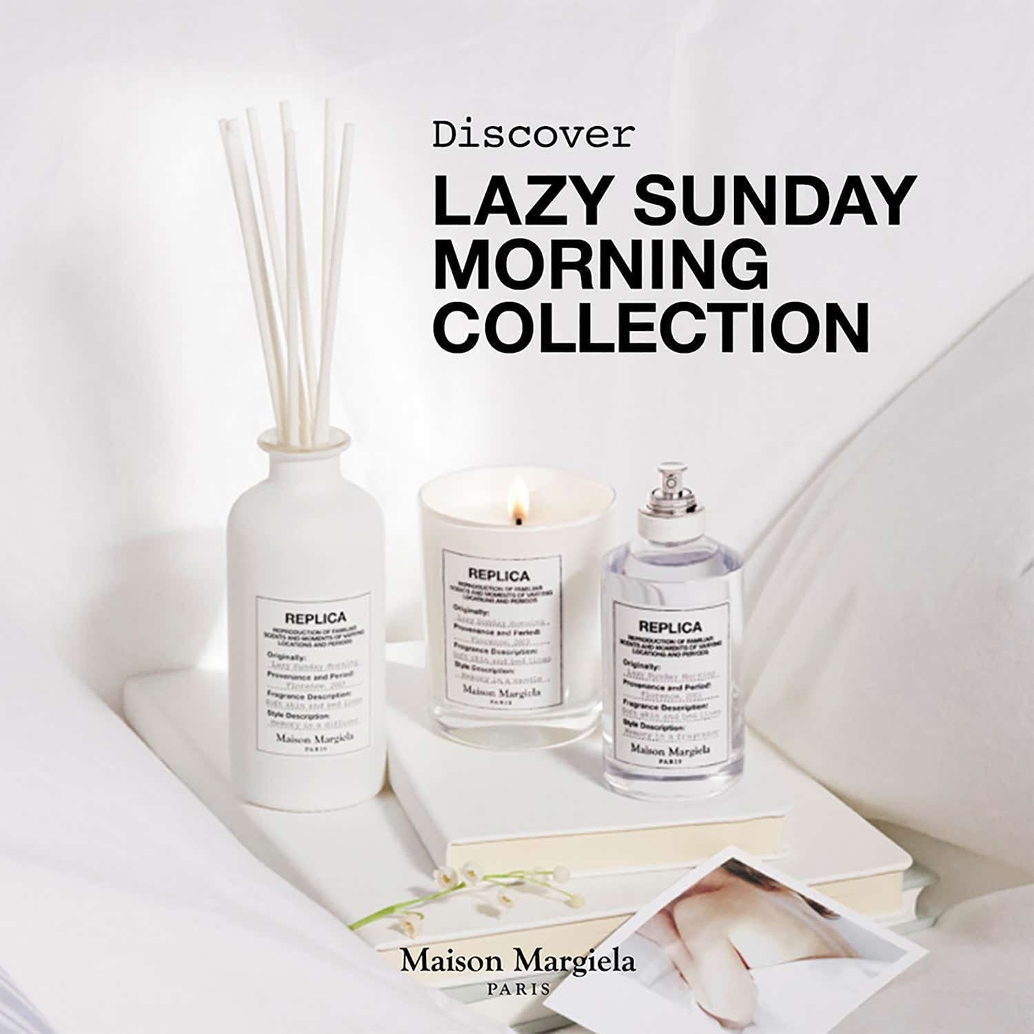 Maison Margiela Replica Lazy Sunday Morning Eau De Toilette (100ml) - Maison Margiela