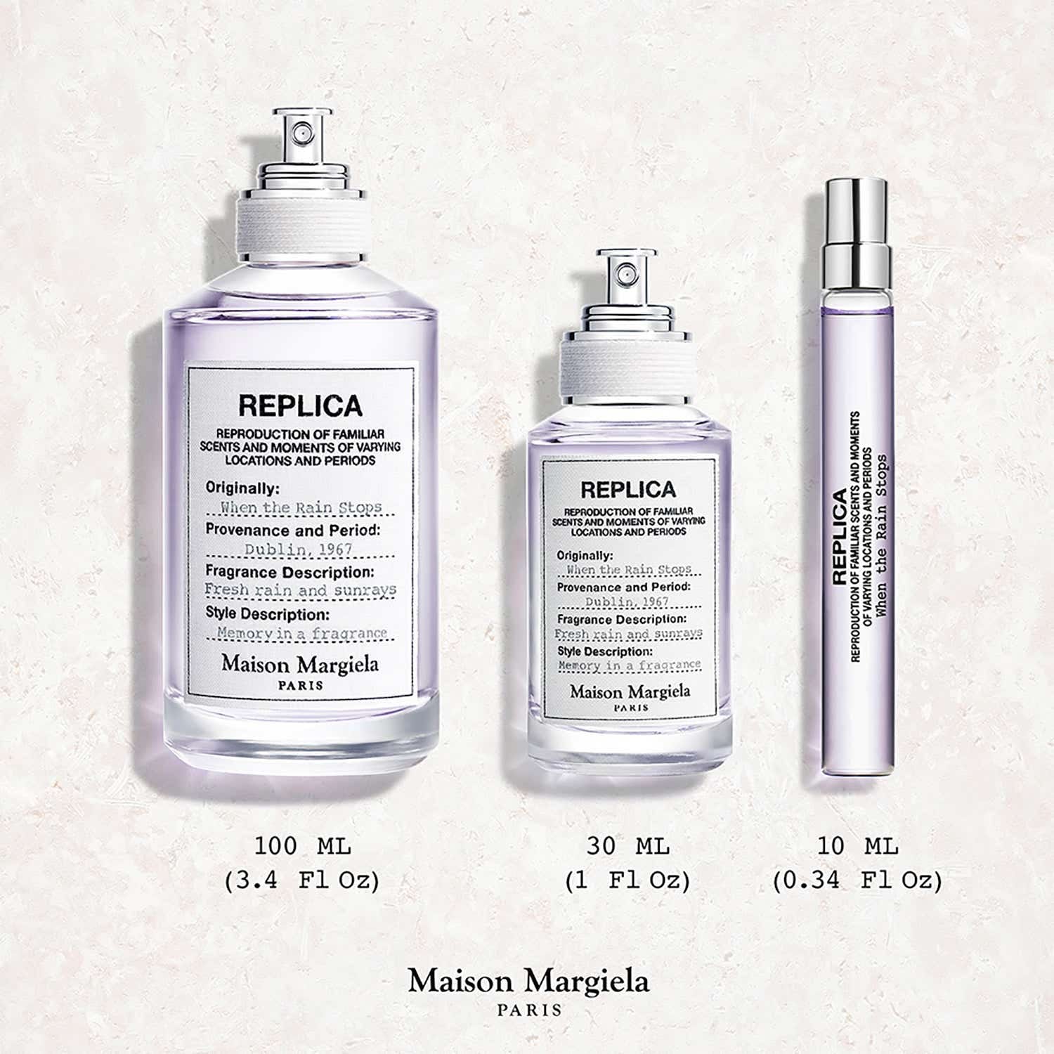 Maison Margiela Replica When The Rain Stops Eau De Toilette (100ml) - Maison Margiela