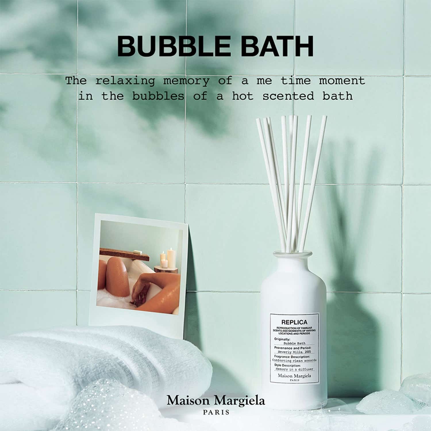 Maison Margiela Replica Bubble Bath Diffuser (185ml) - Maison Margiela