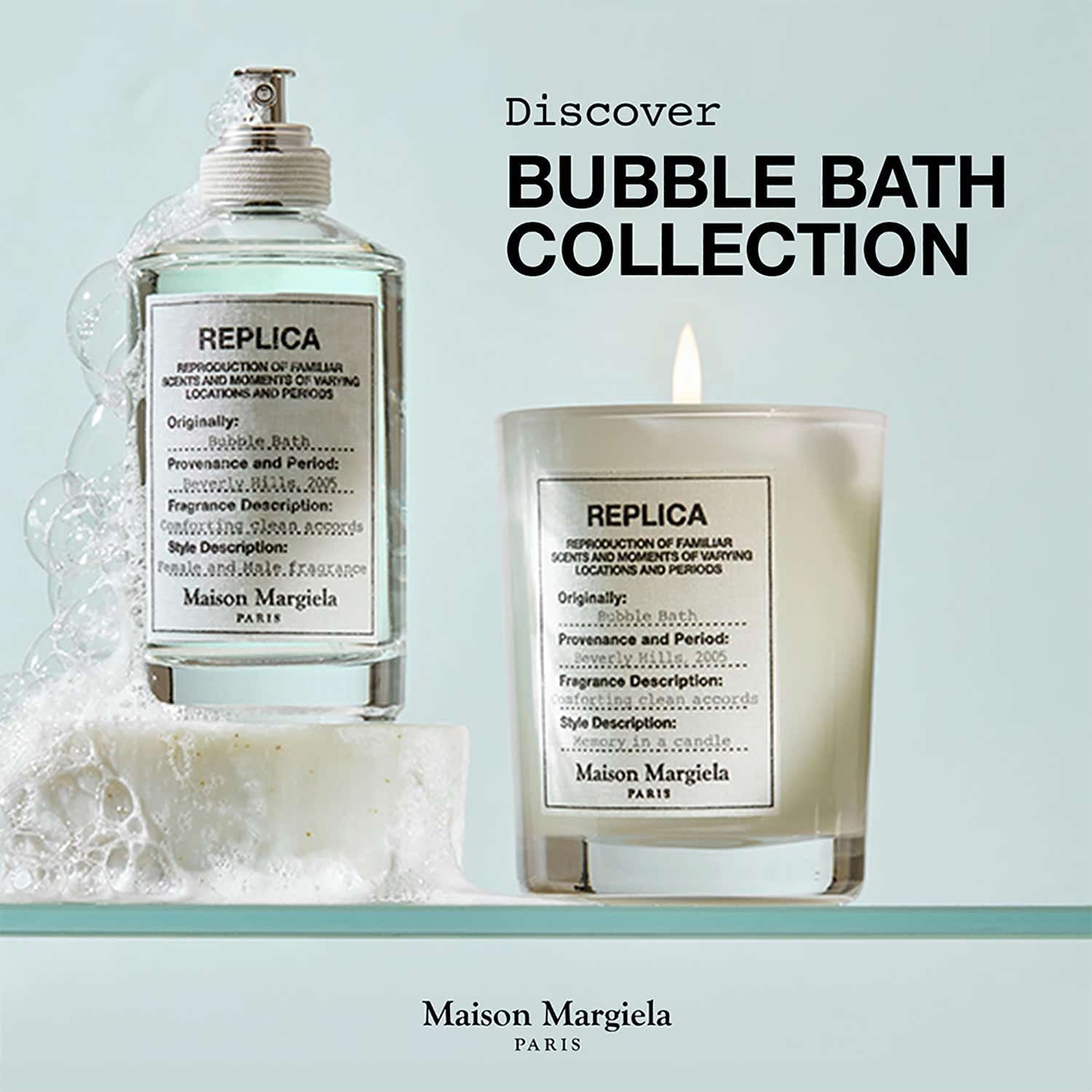 Maison Margiela Replica Bubble Bath Diffuser (185ml) - Maison Margiela