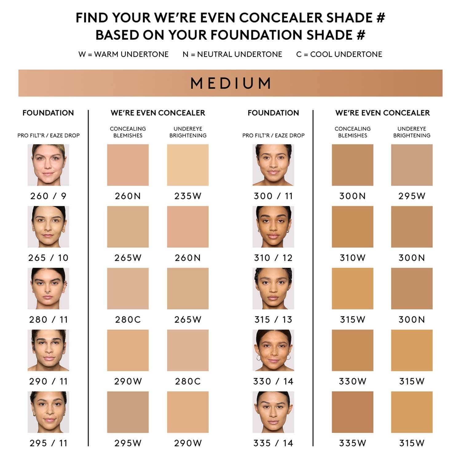 FENTY BEAUTY We're Even Hydrating Concealer - 335W (9 ml) - FENTY BEAUTY