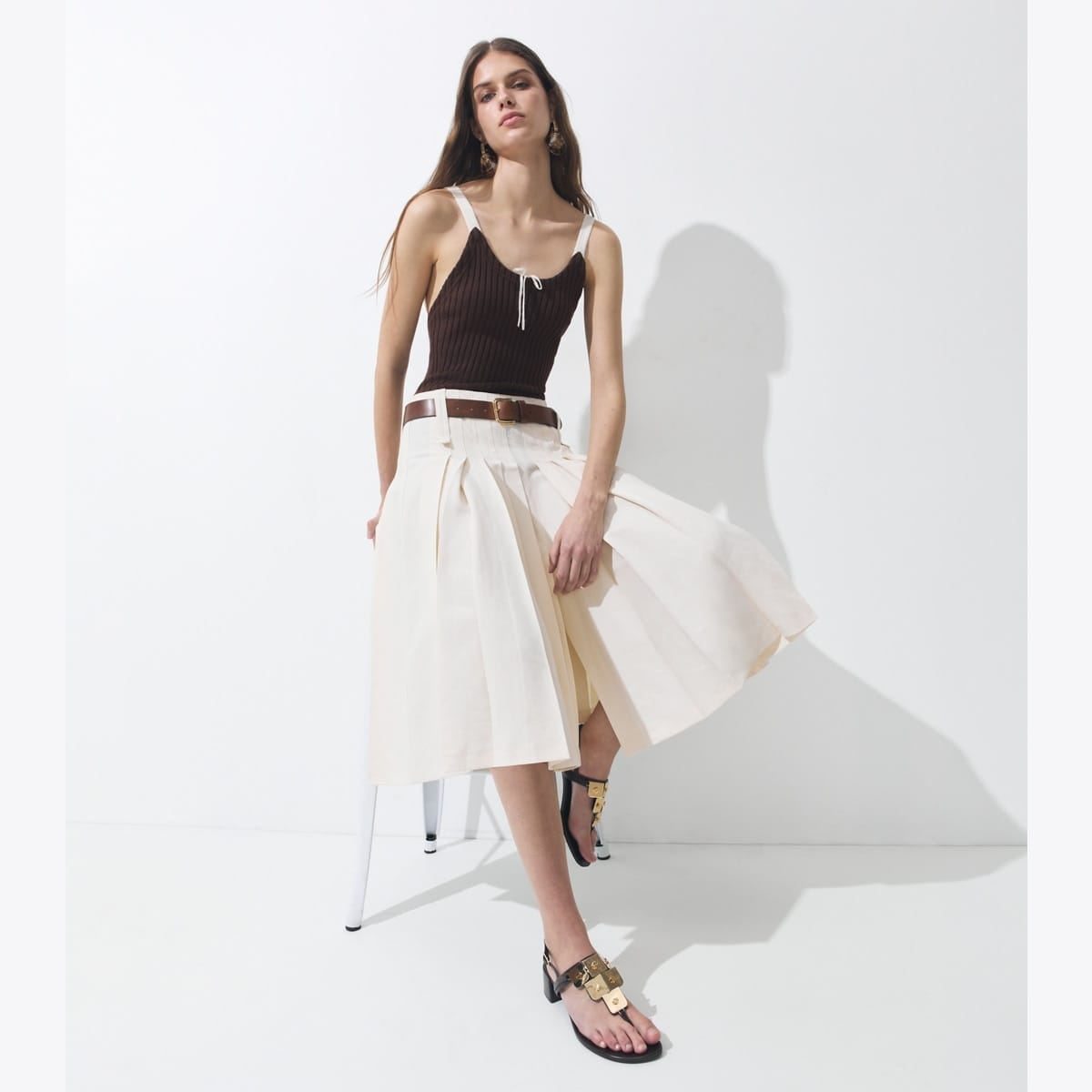 Gladiator Capri Heeled Sandal