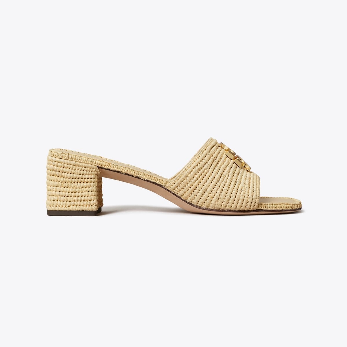 Eleanor Raffia Heeled Sandal