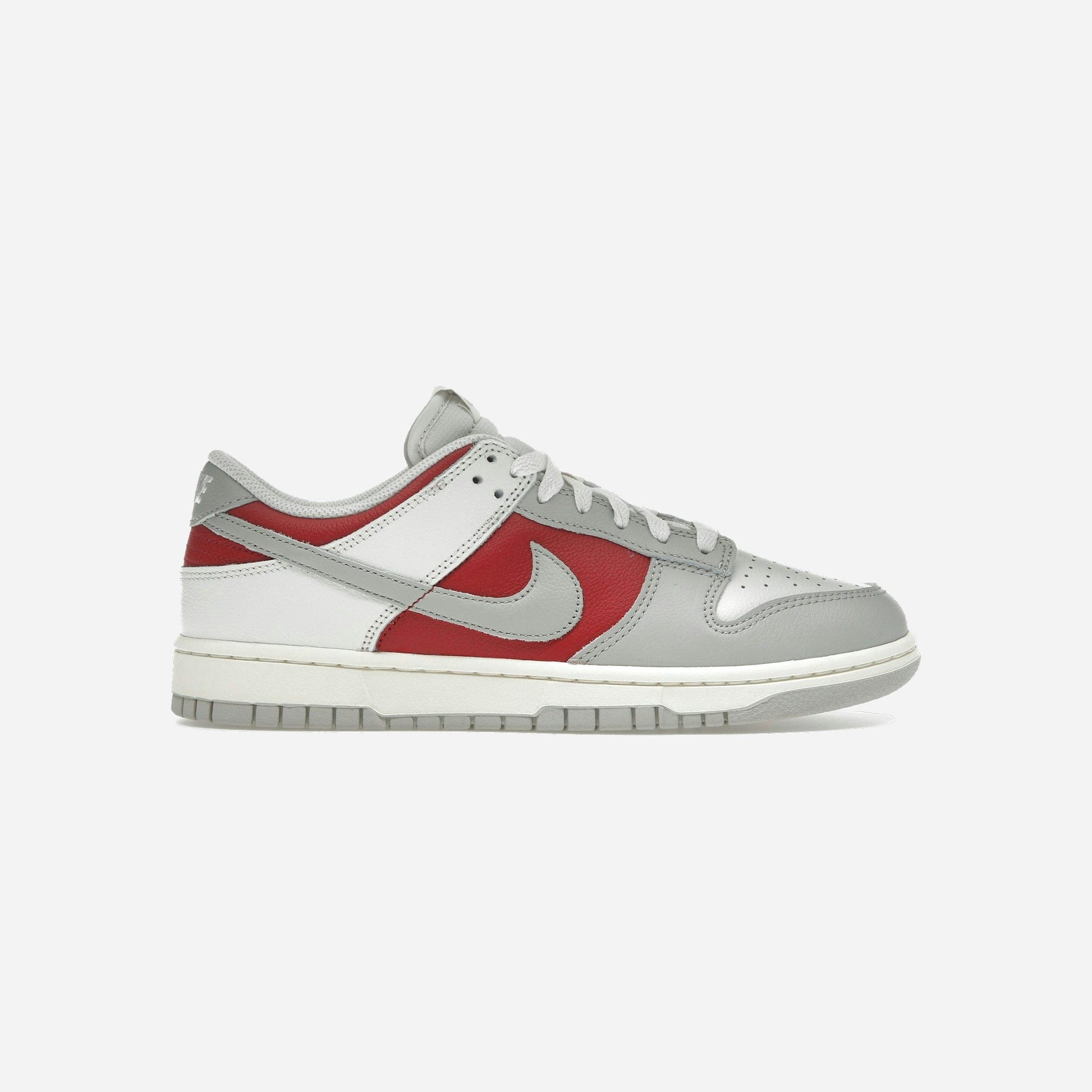 Nike Dunk Low Light Iron Ore Gym Red