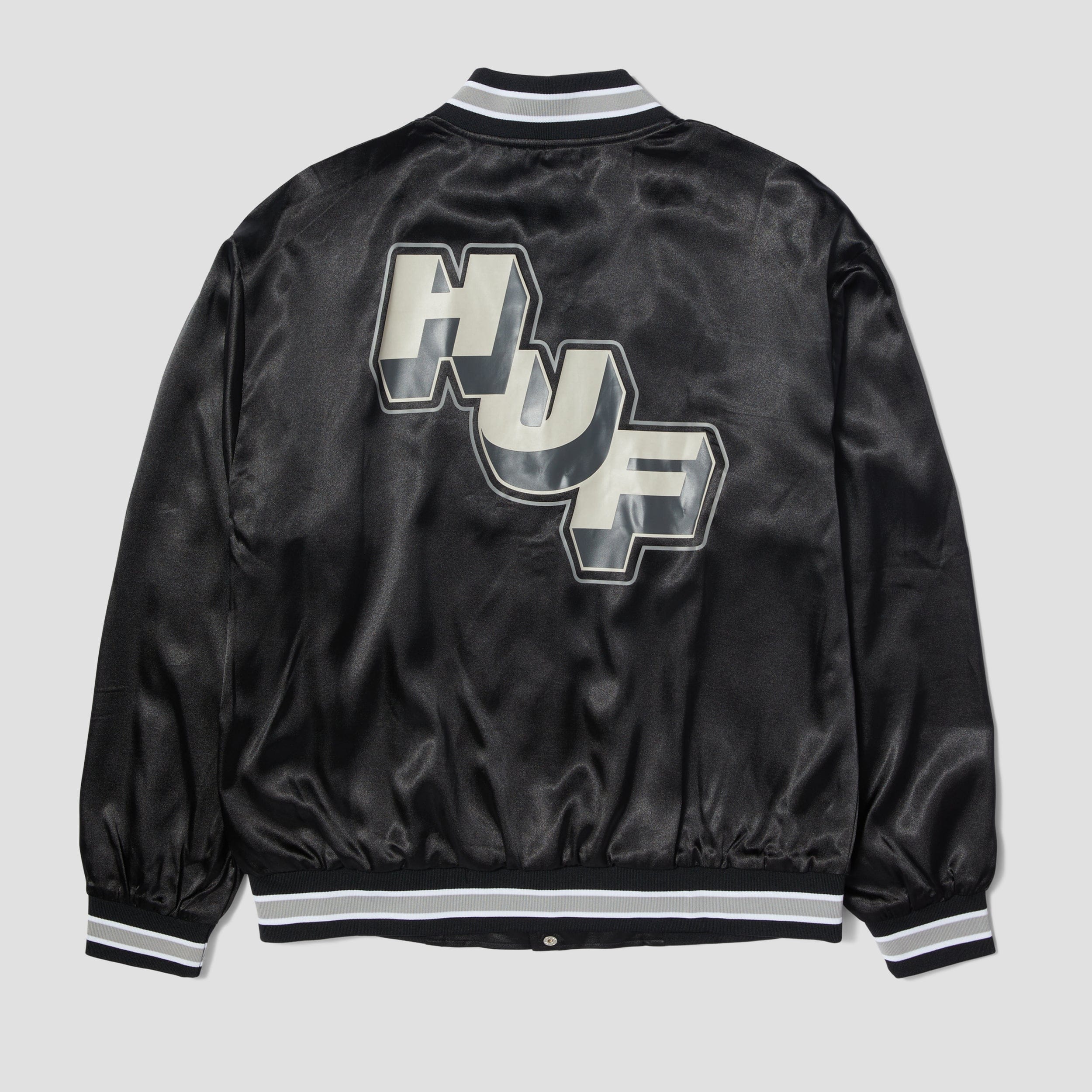ブルゾン HUF GALACTIC STACK BASEBALL JACKET M Huf Galactic Stack Baseball Jacket Black Price in India | Culture