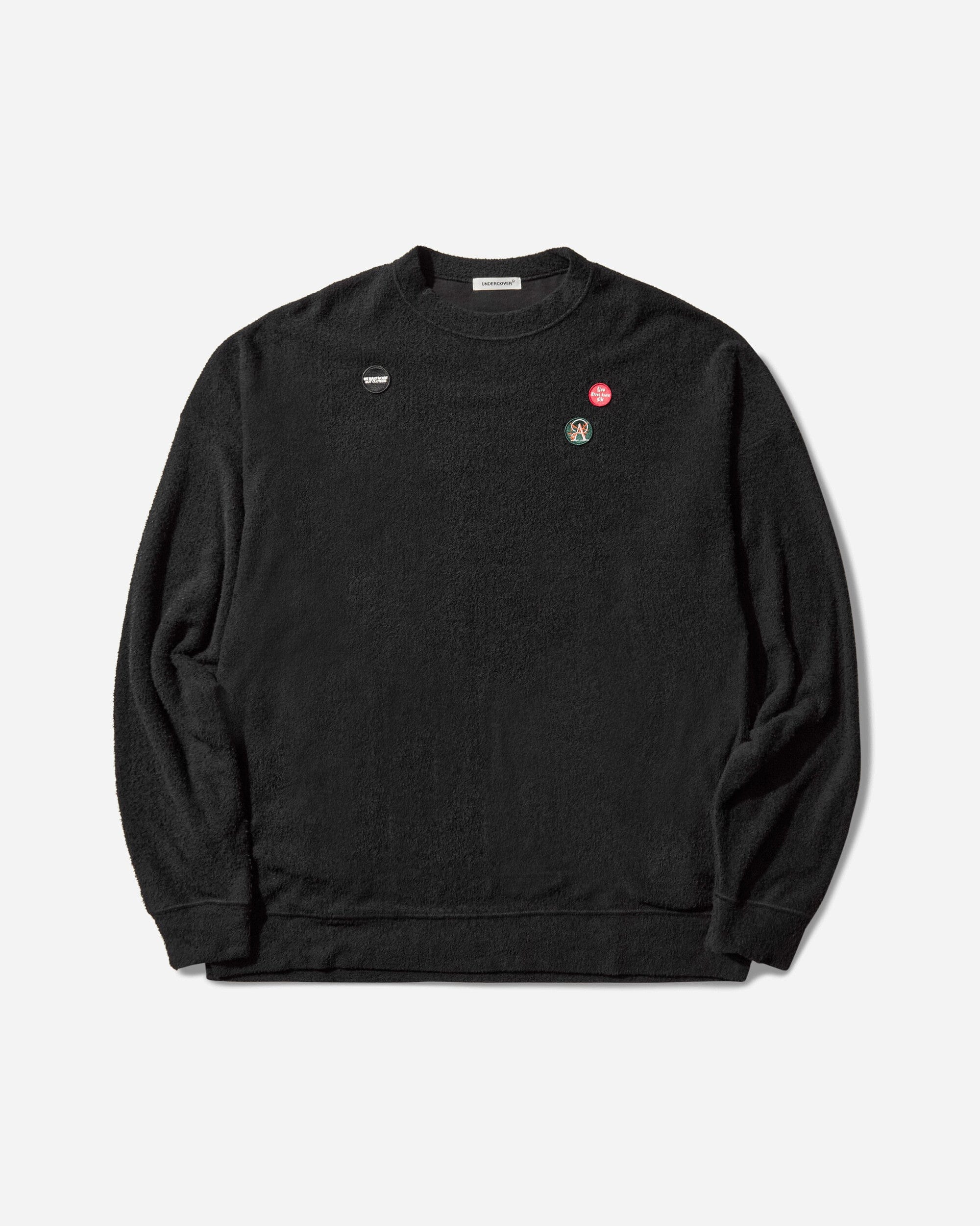 Undercover Men's Patches Crewneck Sweater Black