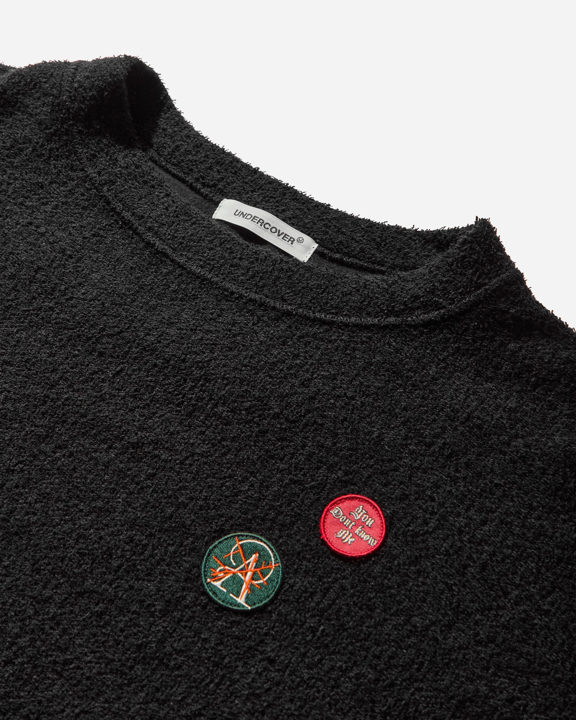 Undercover Men's Patches Crewneck Sweater Black
