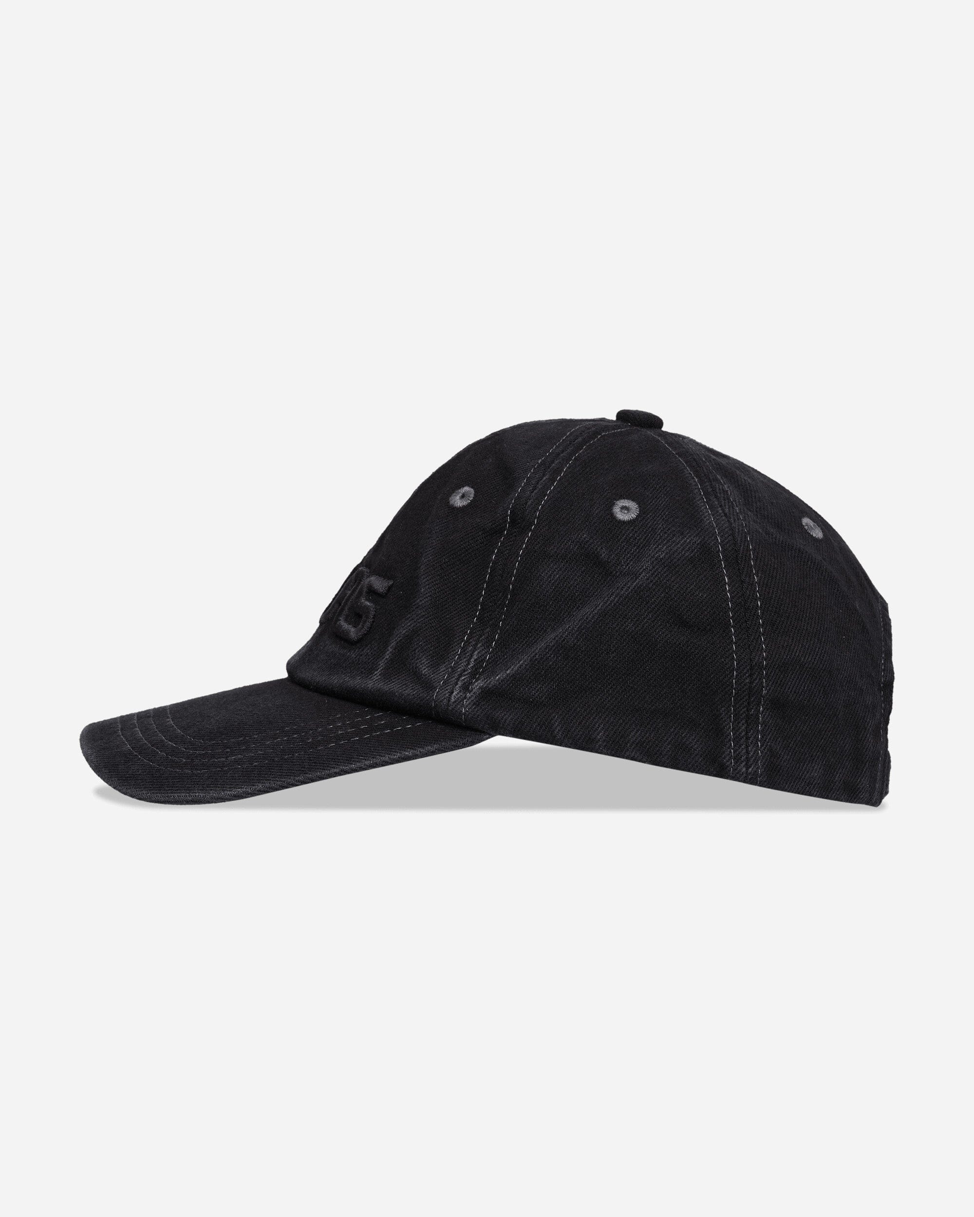 Silas Logo Cap Washed Black