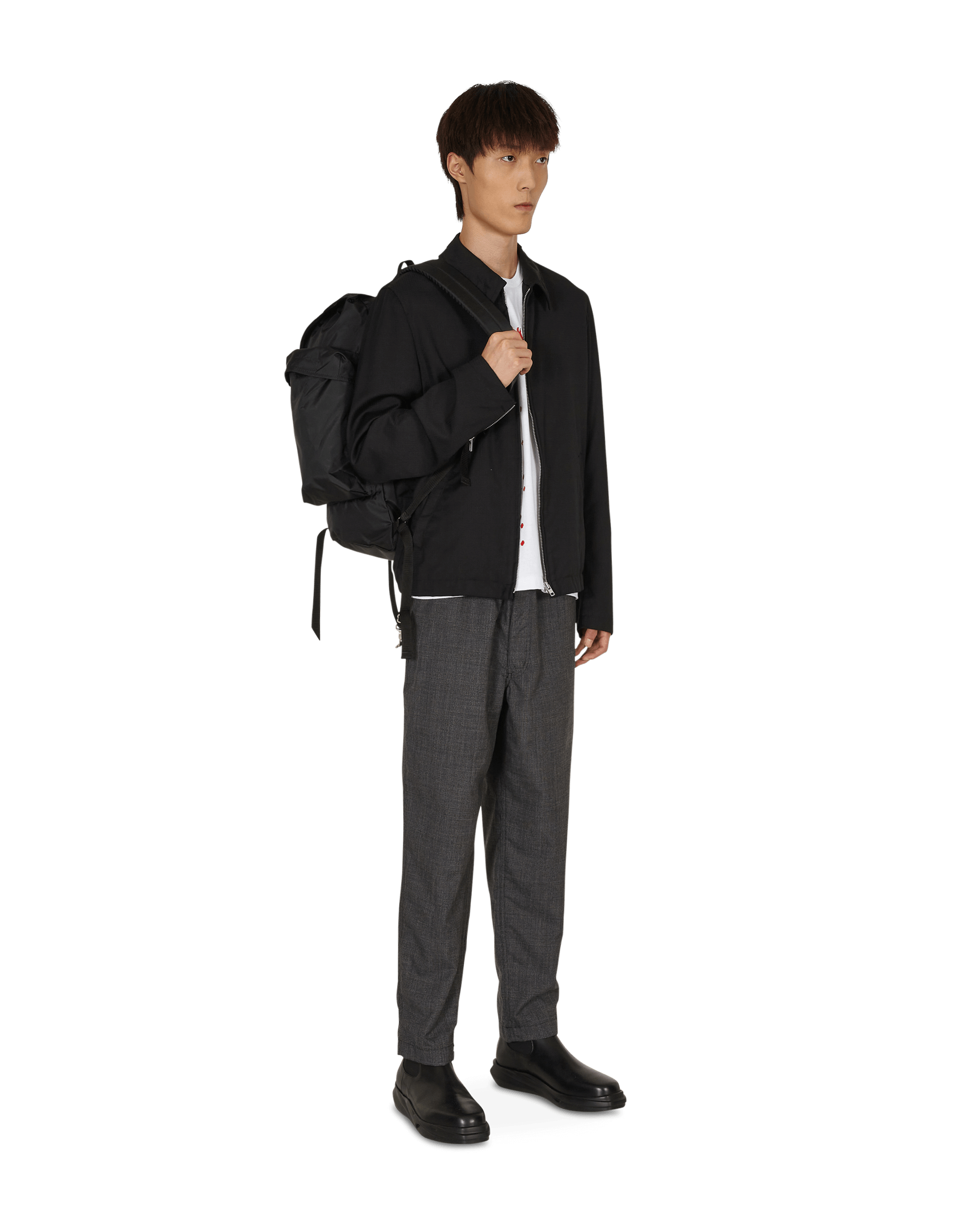 Comme Des Garçons Black Spindle Pants Grey