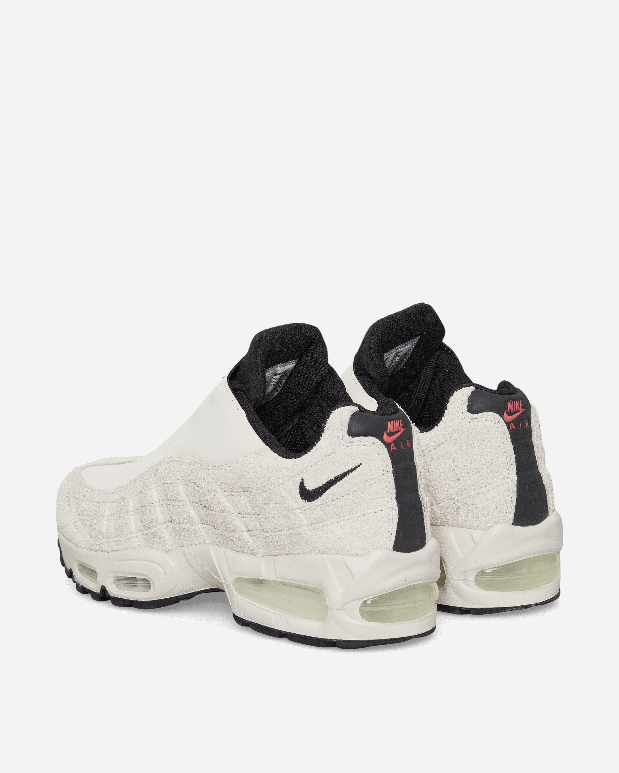 Nike Air Max 95 Big Bubble Zip Sneakers Phantom / Light Crimson