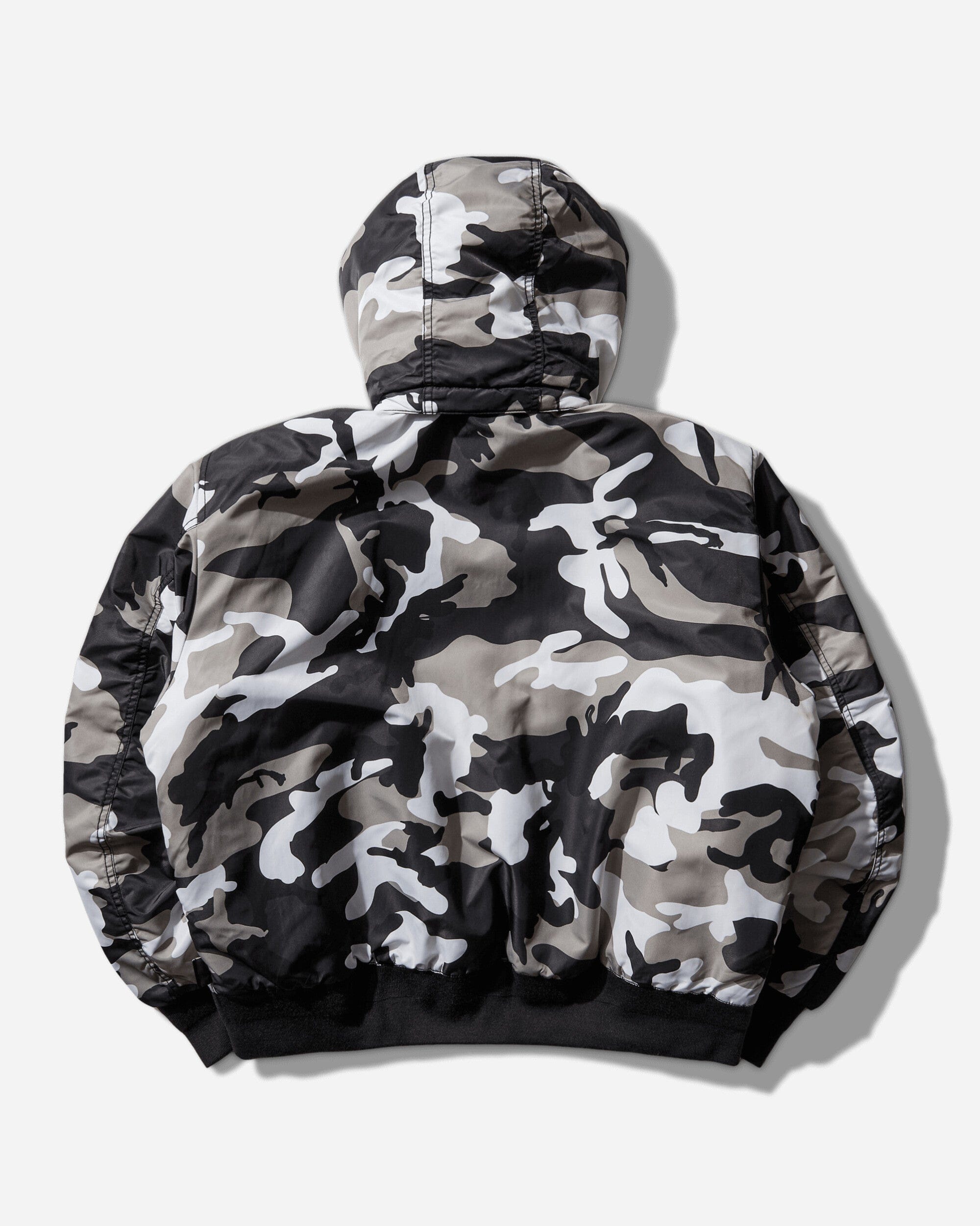 Stussy Flight Bomber Jacket Snow Camo