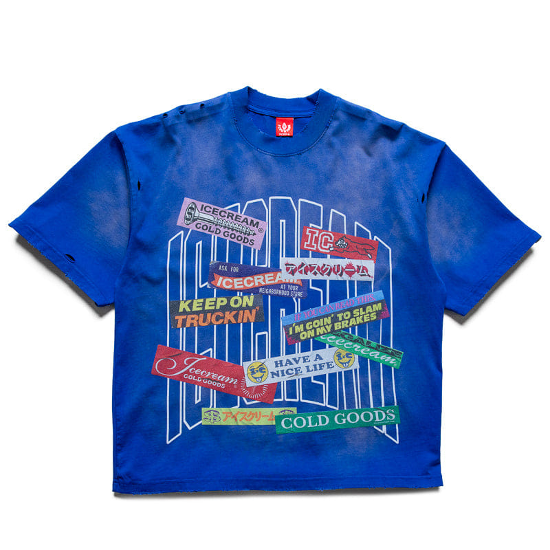 Ice Cream Bumper Knit Tee - Surf The Web