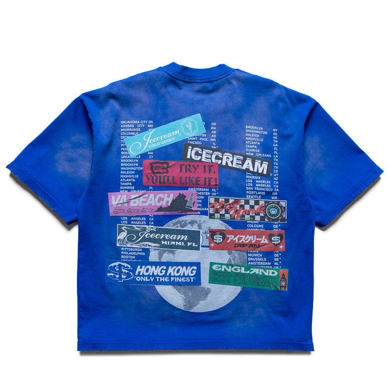 Ice Cream Bumper Knit Tee - Surf The Web