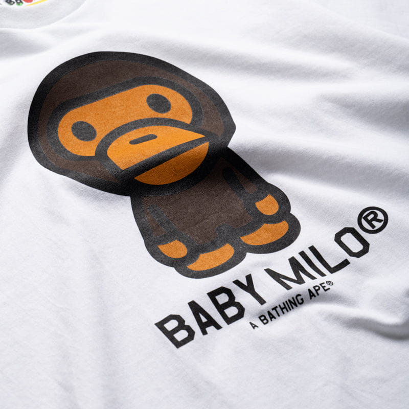 BAPE A Bathing Ape Baby Milo Tee - White