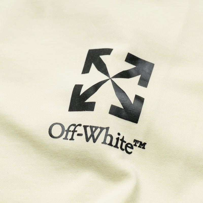 Off-White Small Arrow Slim Tee - Sylvan Green