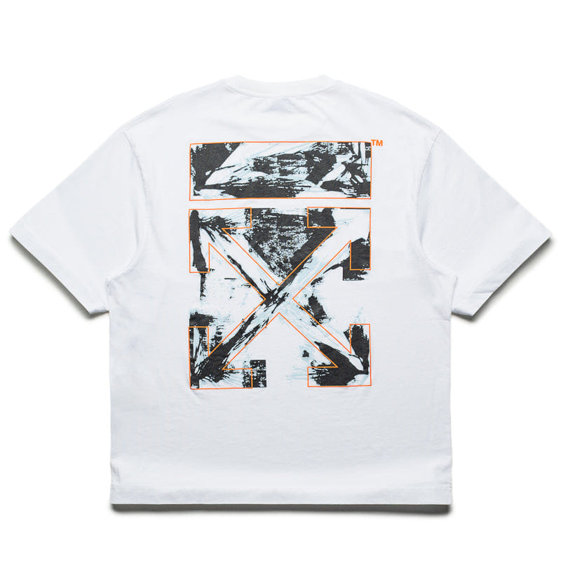Off-White Rubbed Paint Arrows Skate Tee - White