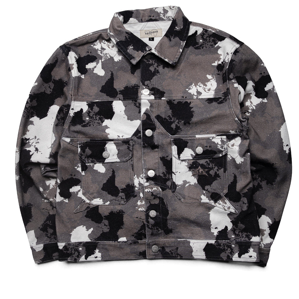 Barriers Worldwide Star Camo Jacket - Snow