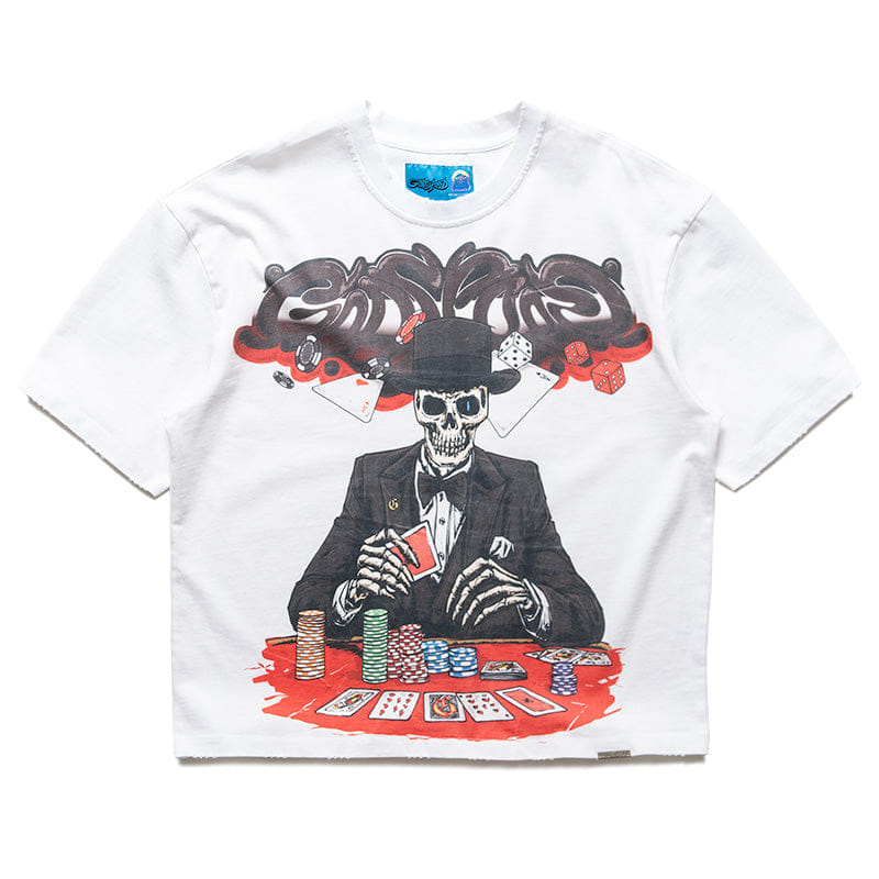 Godspeed New York High Stakes Tee - White