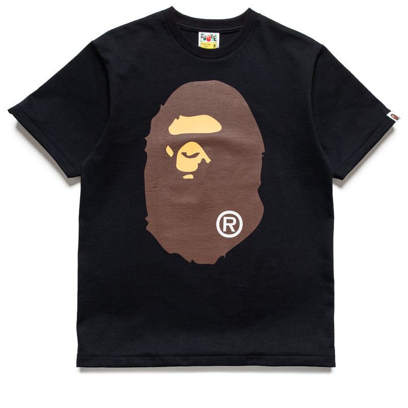 BAPE A Bathing Ape Big Ape Head Tee - Black