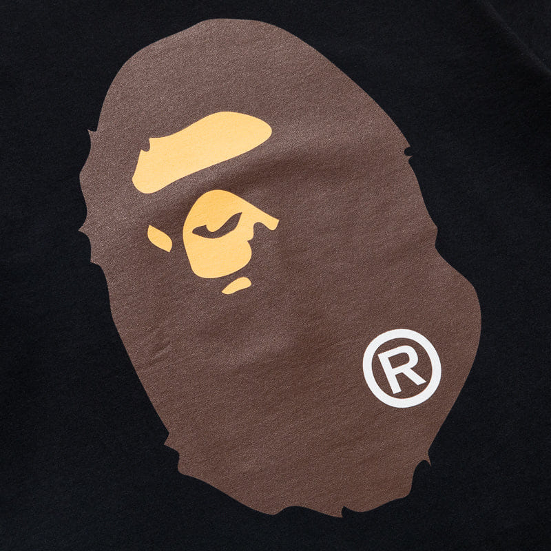 BAPE A Bathing Ape Big Ape Head Tee - Black