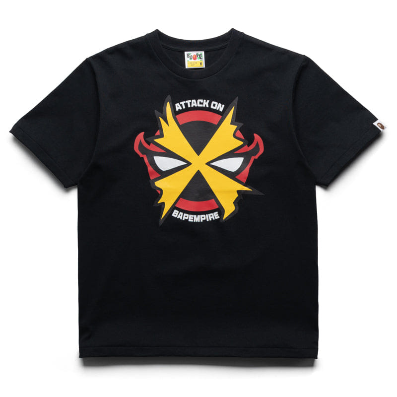 BAPE A Bathing Ape Bapeman-X Tee - Black
