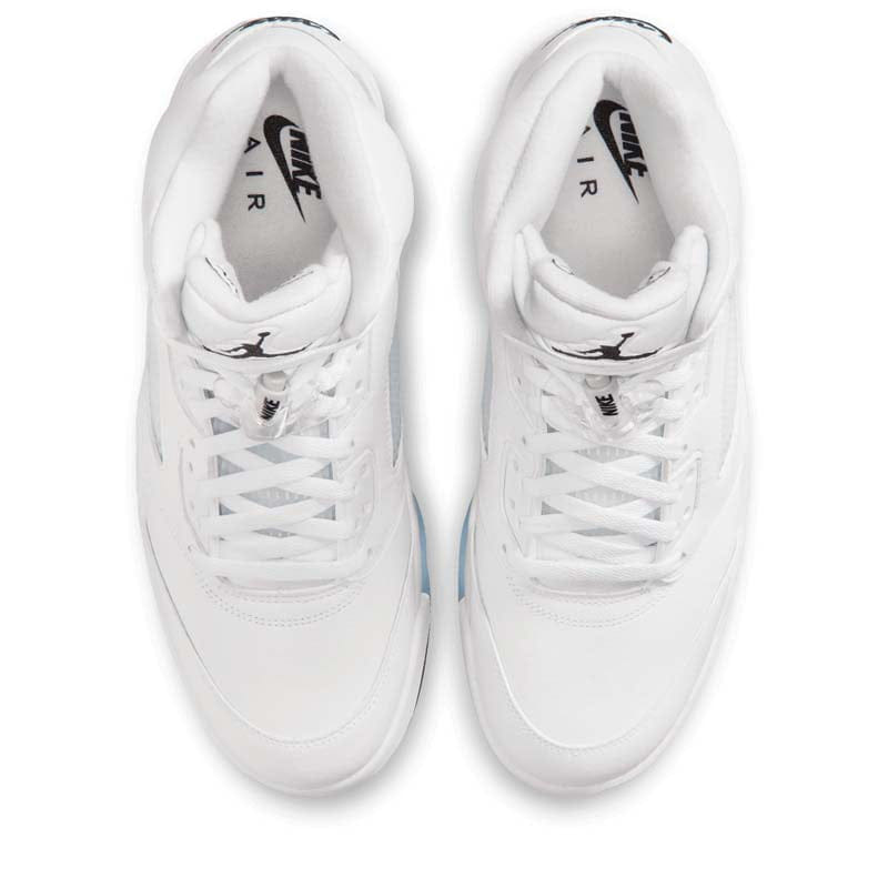 Air Jordan 5 Retro - White/Metallic Silver