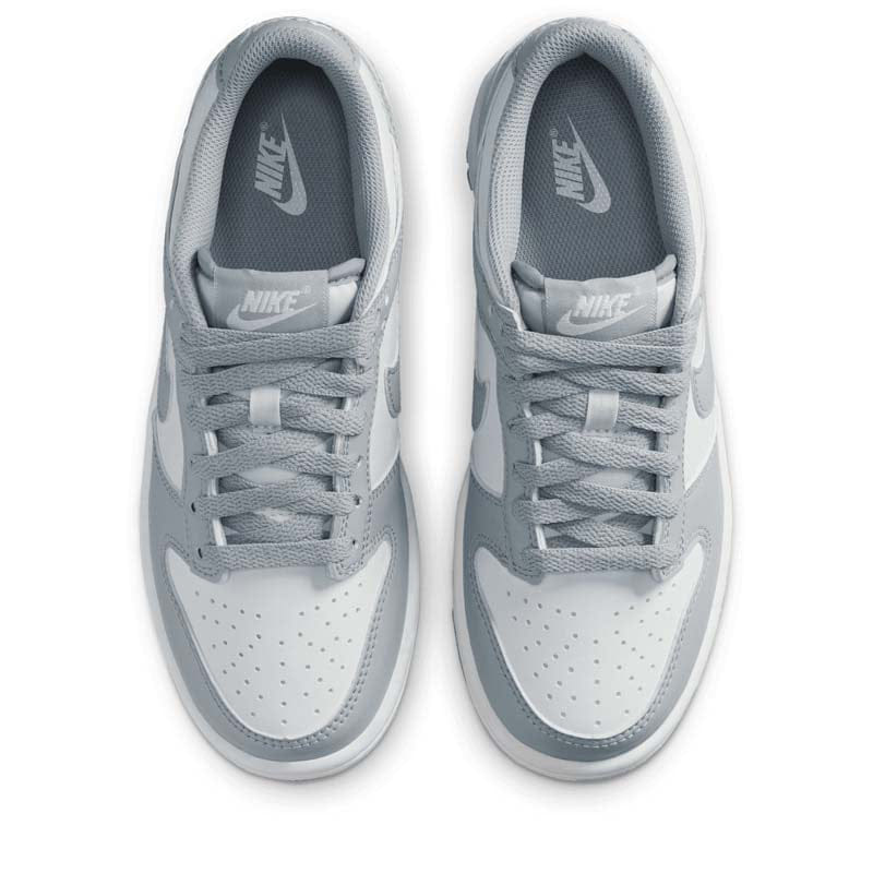 Nike Dunk Low (GS) - White/Light Smoke Grey